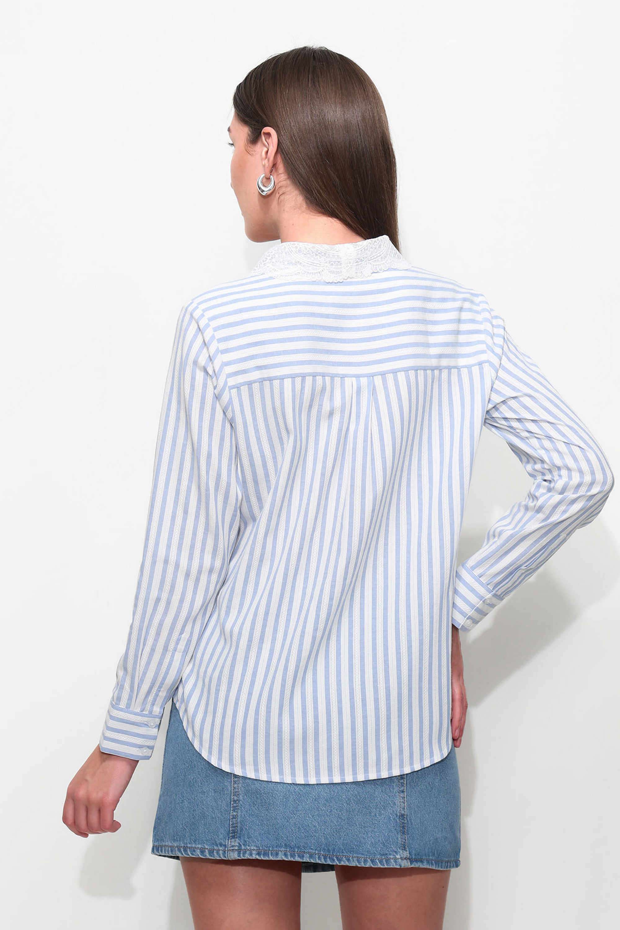 Stripes-Cotton-Regular-Fit-Women-s-Shirt