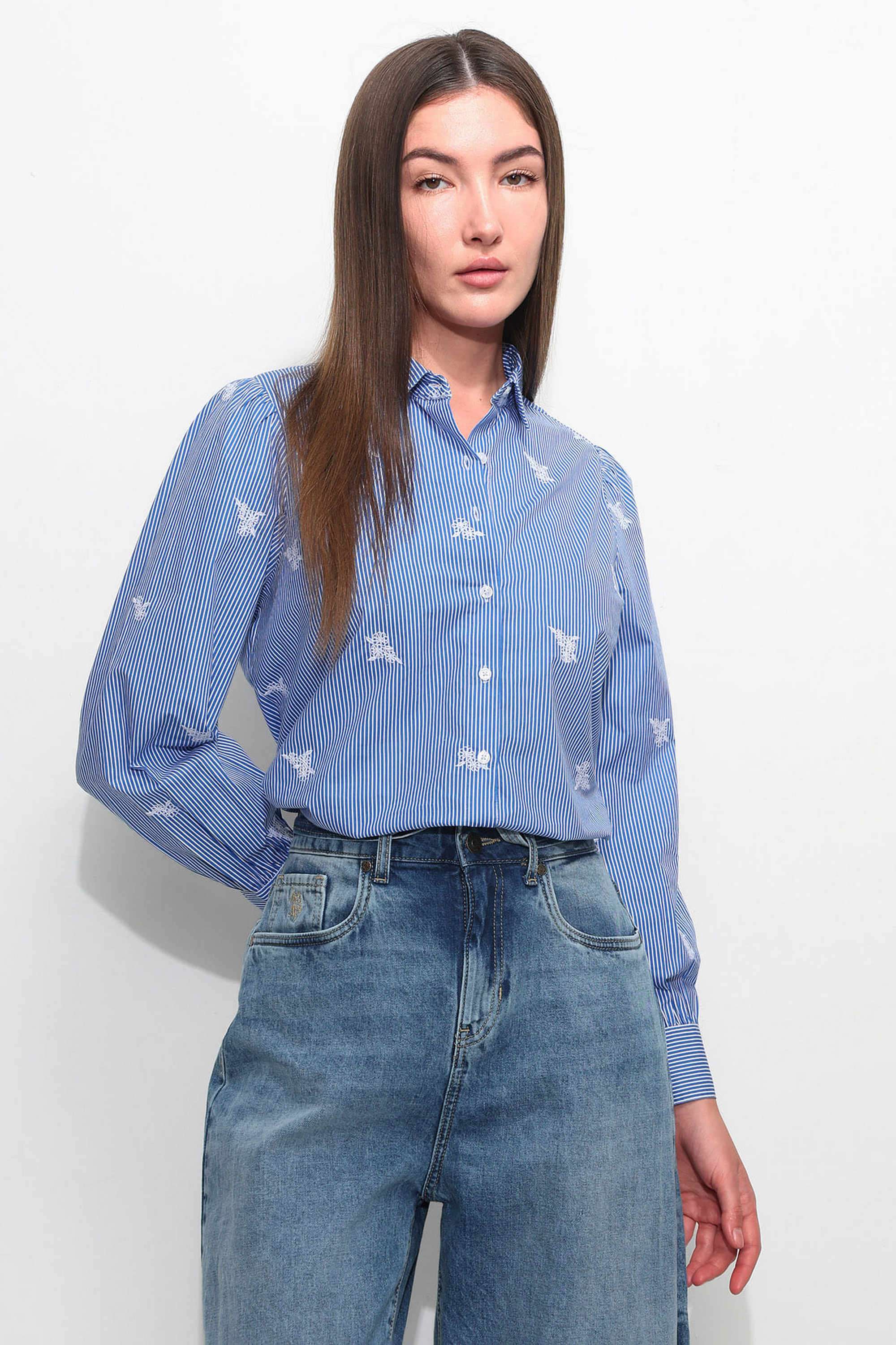 Stripes-Cotton-Relaxed-Fit-Women-s-Shirt