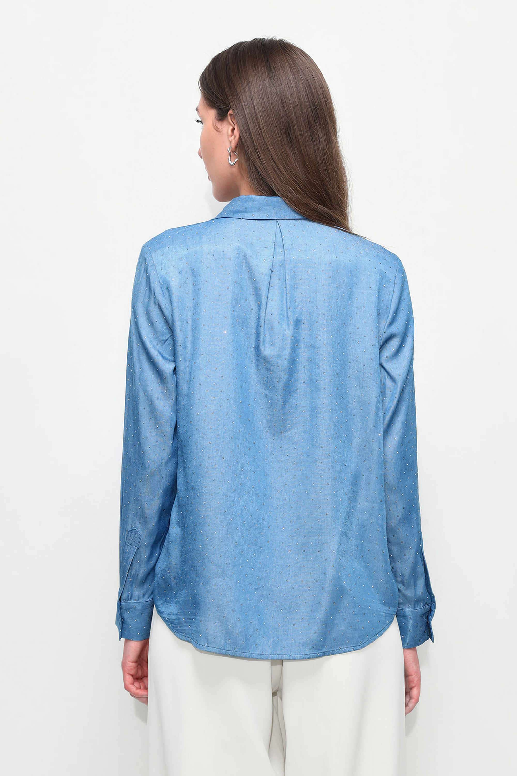 Textured-Cotton-Regular-Fit-Women-s-Shirt