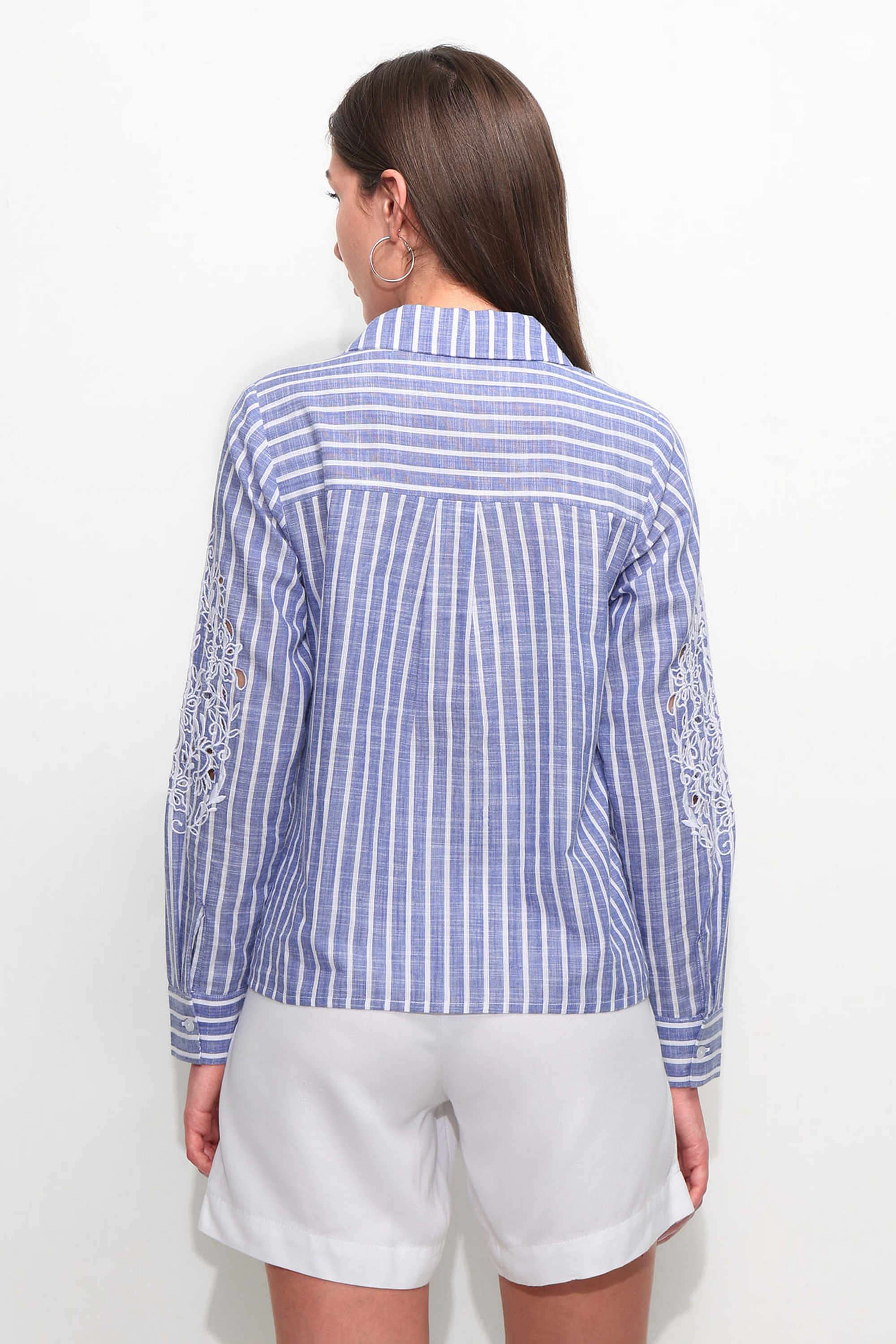 Stripes-Cotton-Relaxed-Fit-Women-s-Shirt