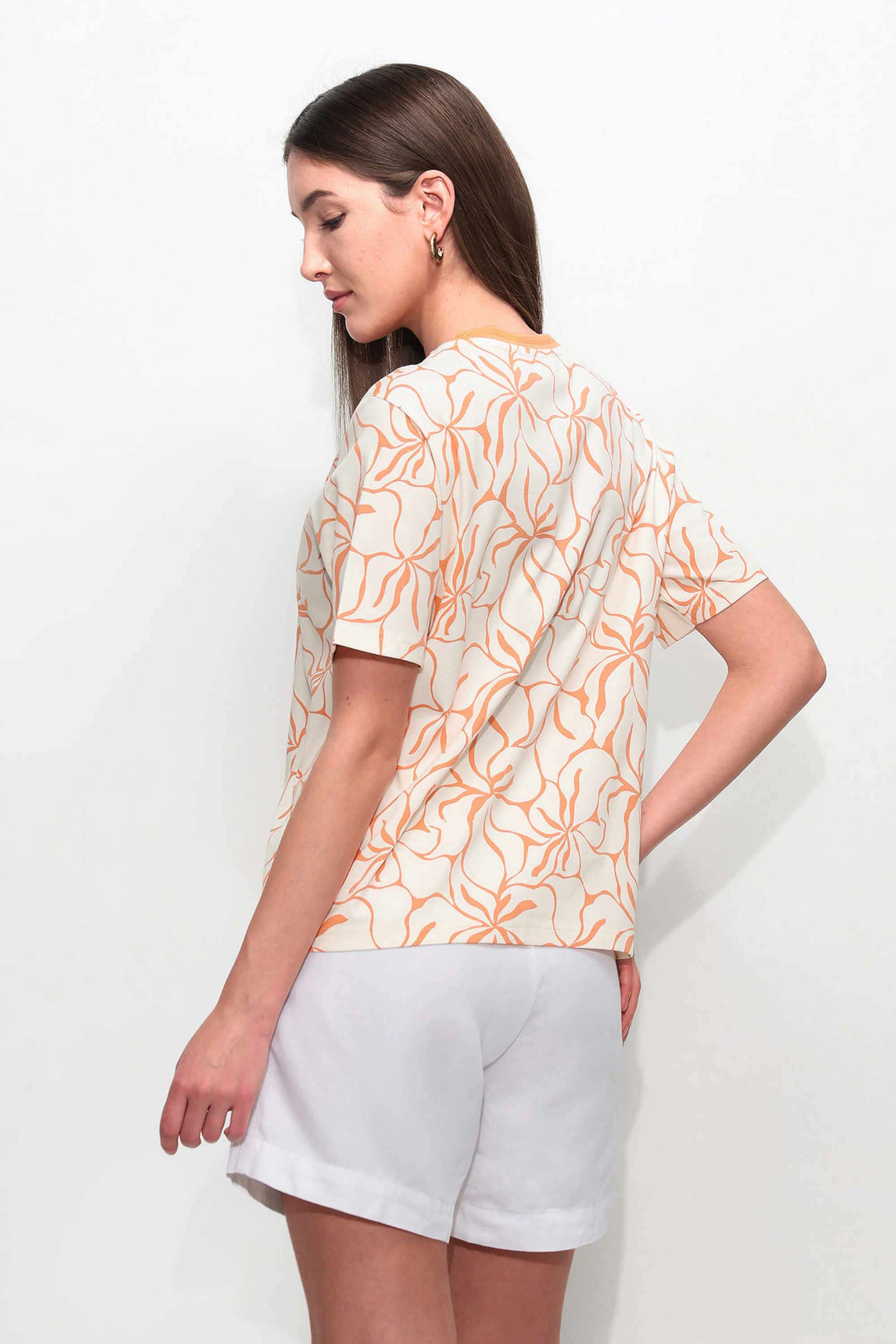 Printed-Cotton-Round-Neck-Women-s-T-Shirt
