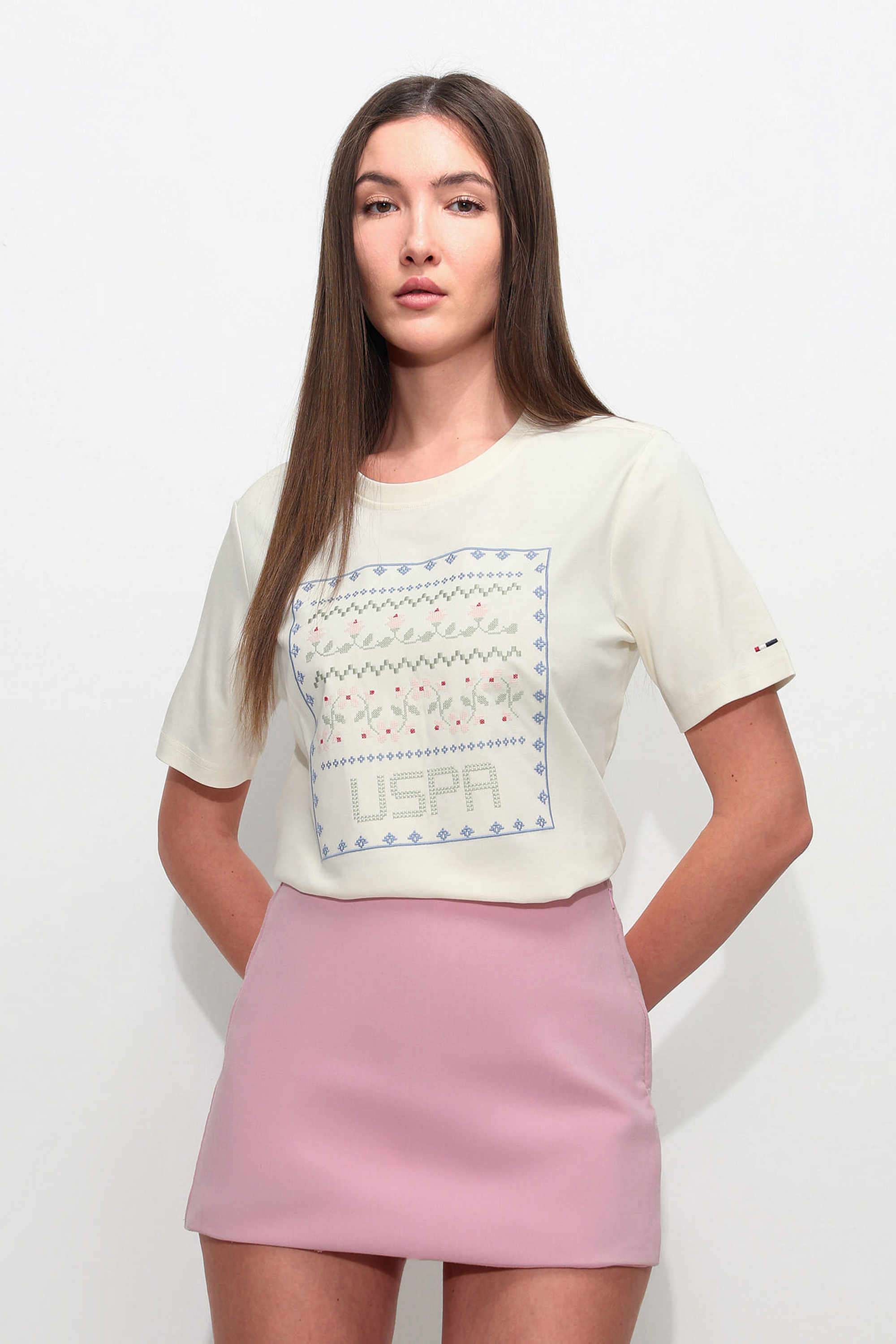 Printed-Cotton-Round-Neck-Women-s-T-Shirt