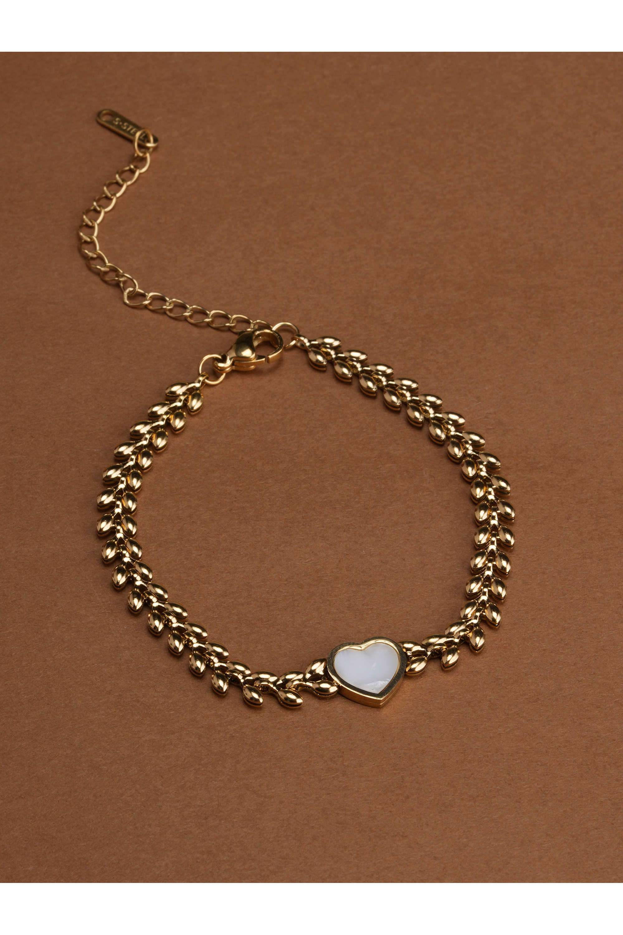 Aurelia-Heartbeam-Bracelet-for-Womens---Waterproof-&-Anti-Tarnish