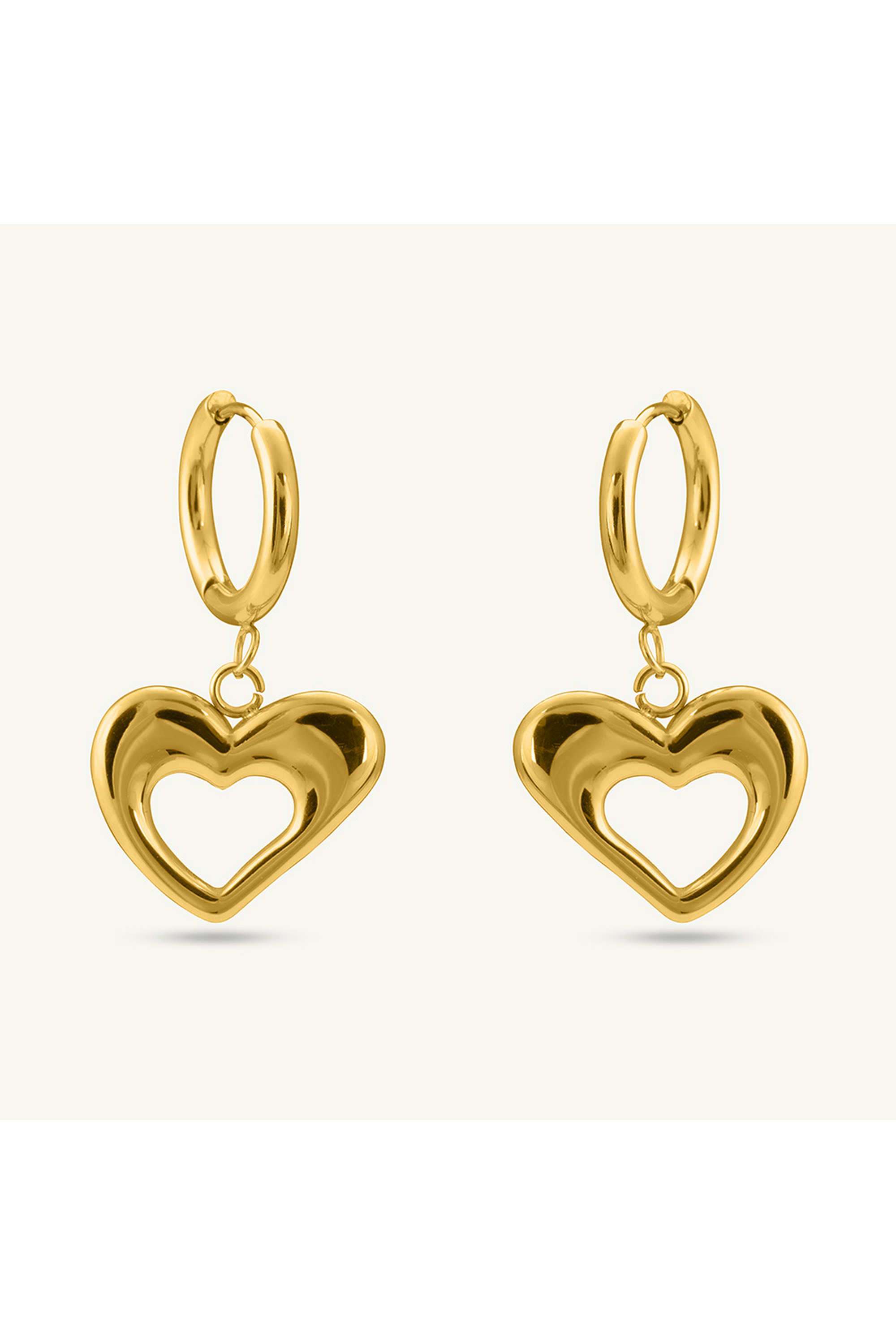 Dangling-Heart-Hoop-Earrings-for-Womens---Waterproof-&-Anti-Tarnish