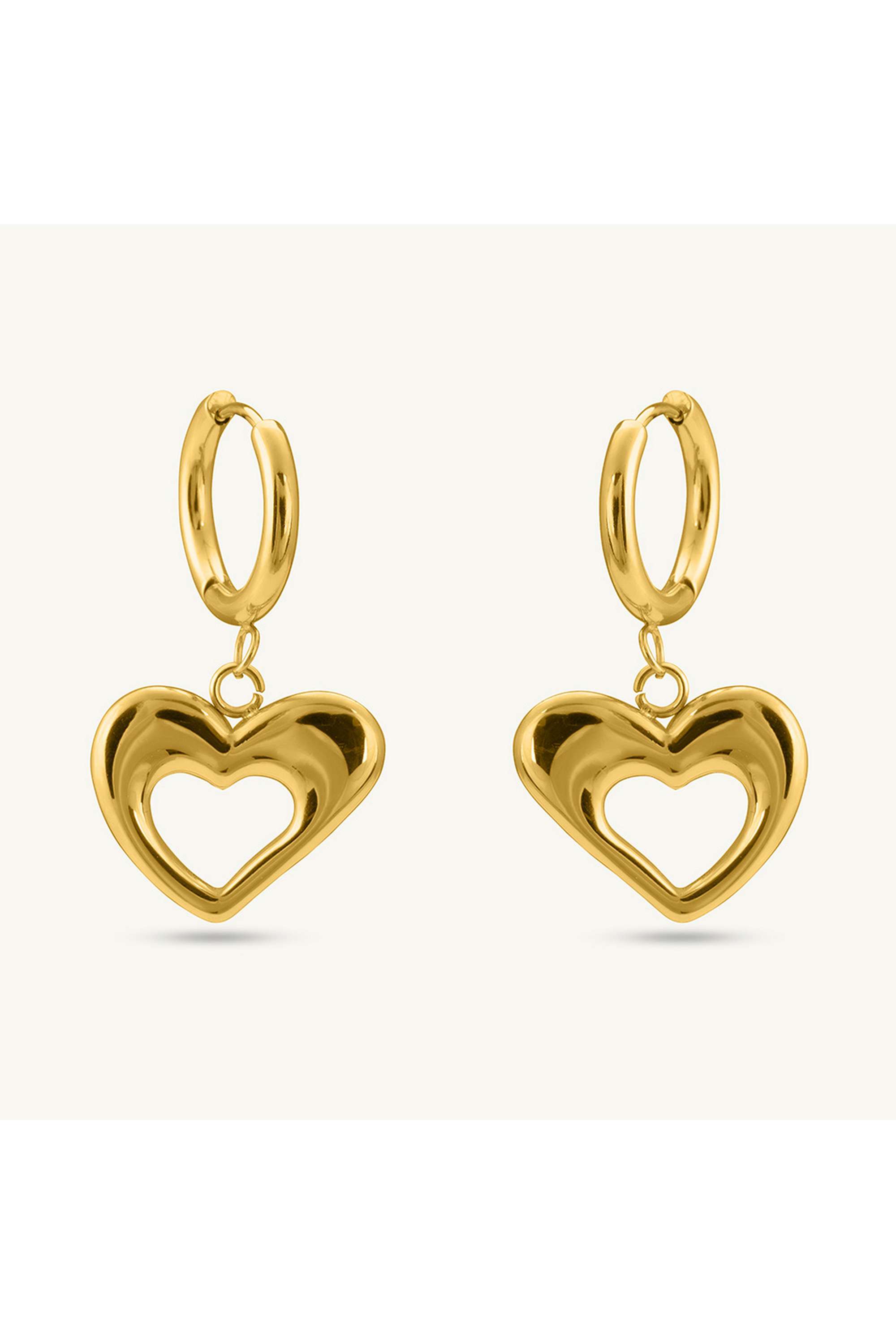 Dangling-Heart-Hoop-Earrings-for-Womens---Waterproof-&-Anti-Tarnish