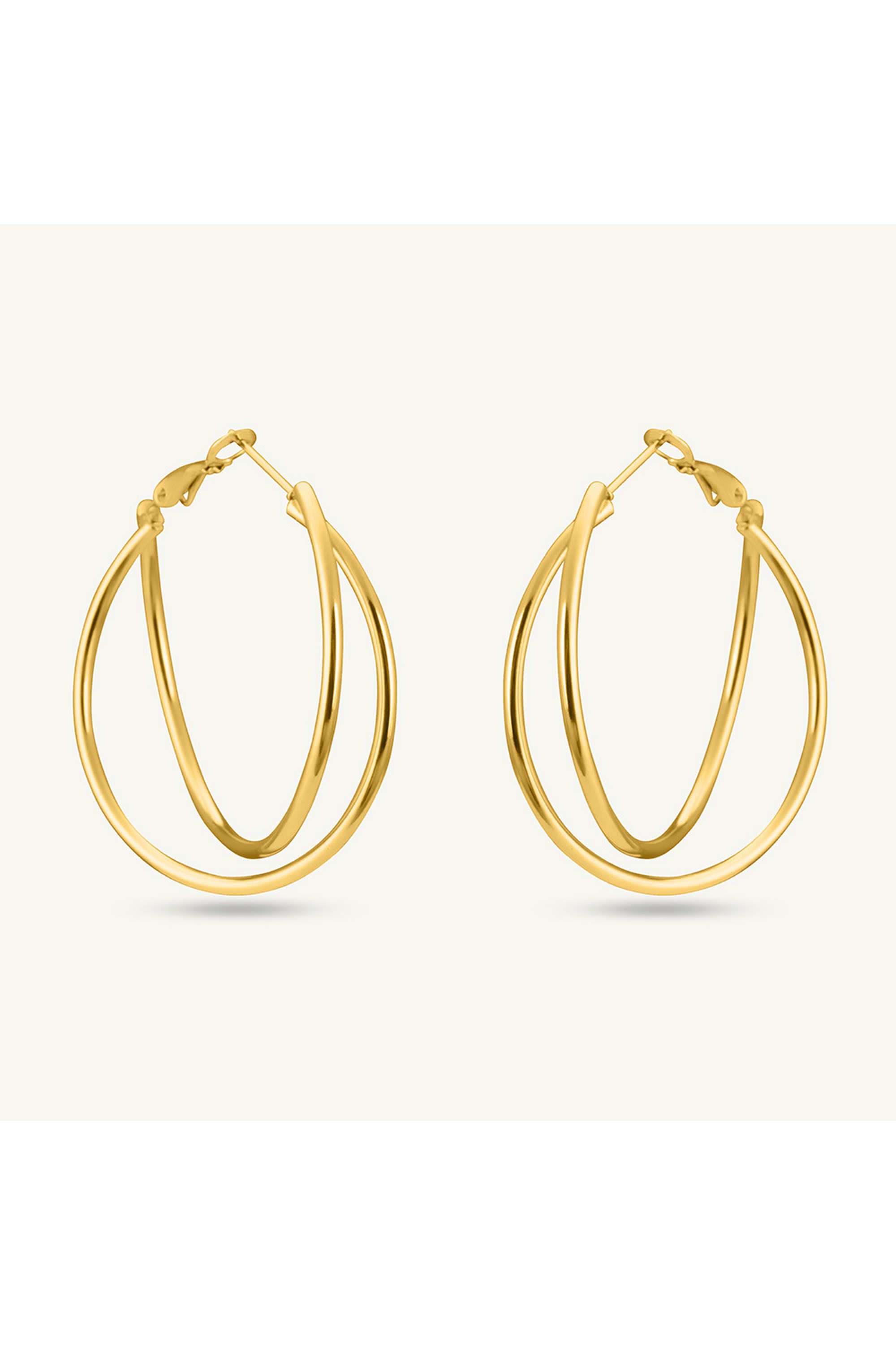 Twin-Lumina-Hoops-for-Womens---Waterproof-&-Anti-Tarnish