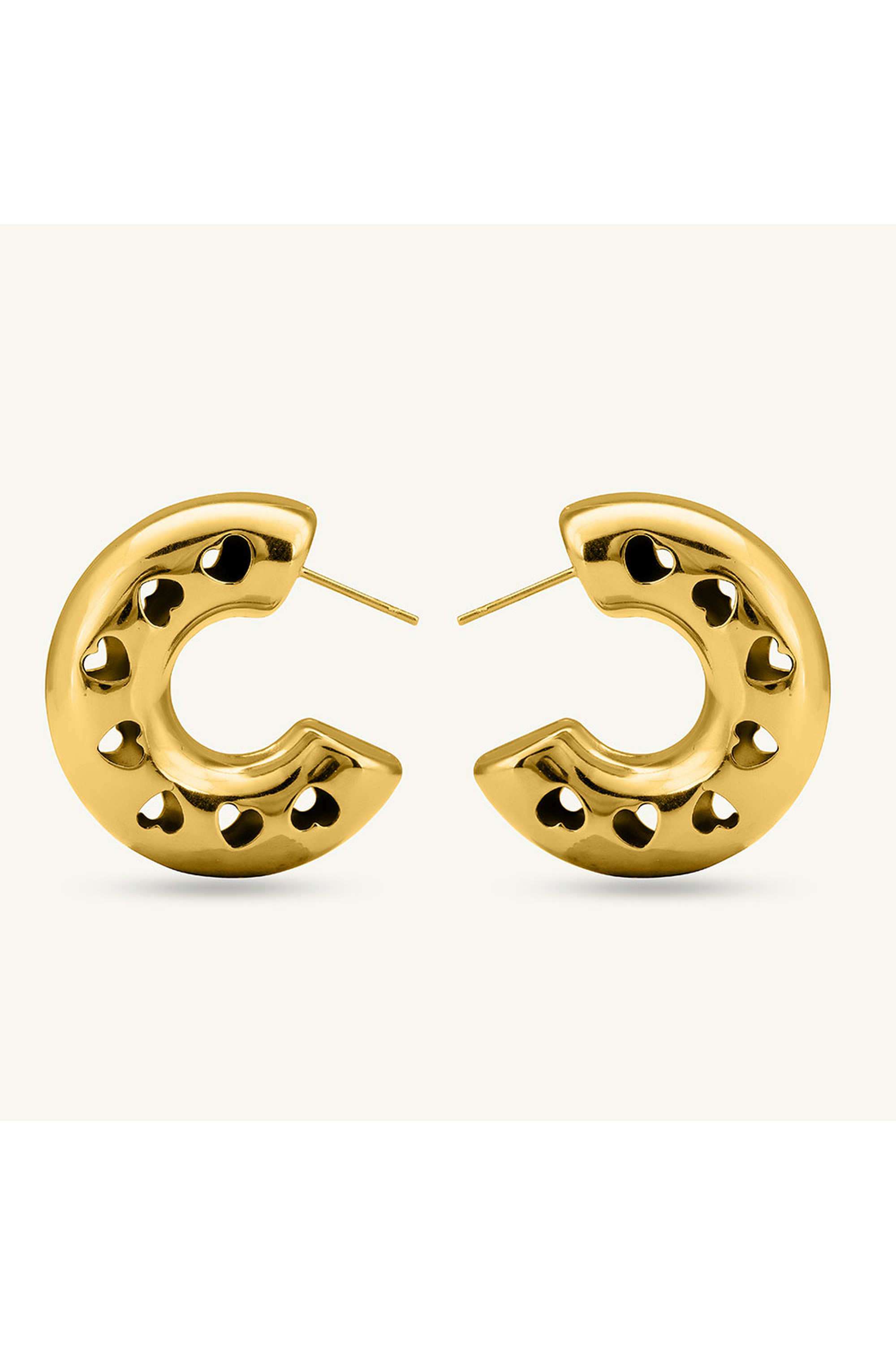 Heart-Cutout-Hoop-Earrings-for-Womens---Waterproof-&-Anti-Tarnish