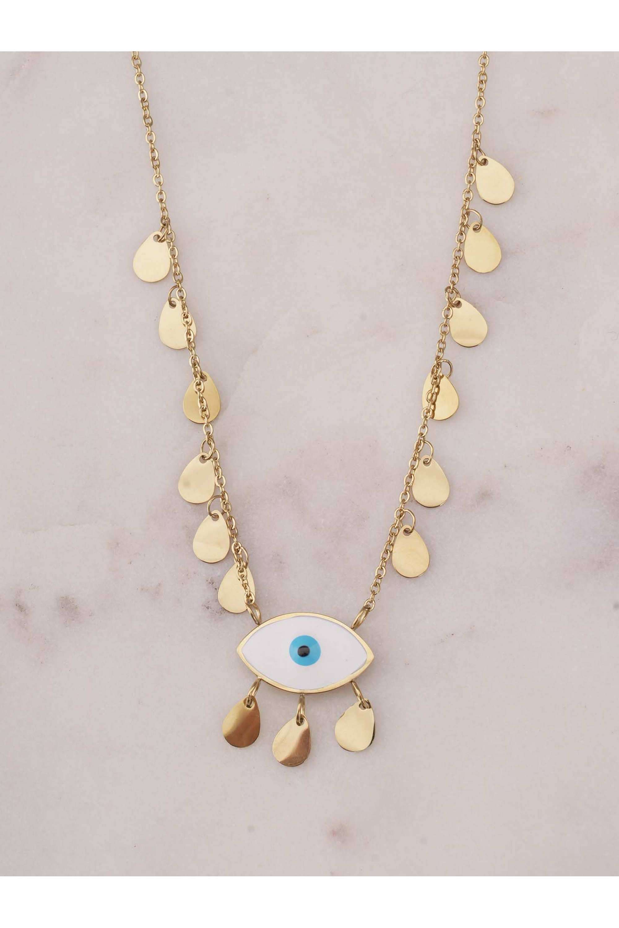 Mystic-Eye-Drizzle-Necklace-for-Womens---Waterproof-&-Anti-Tarnish