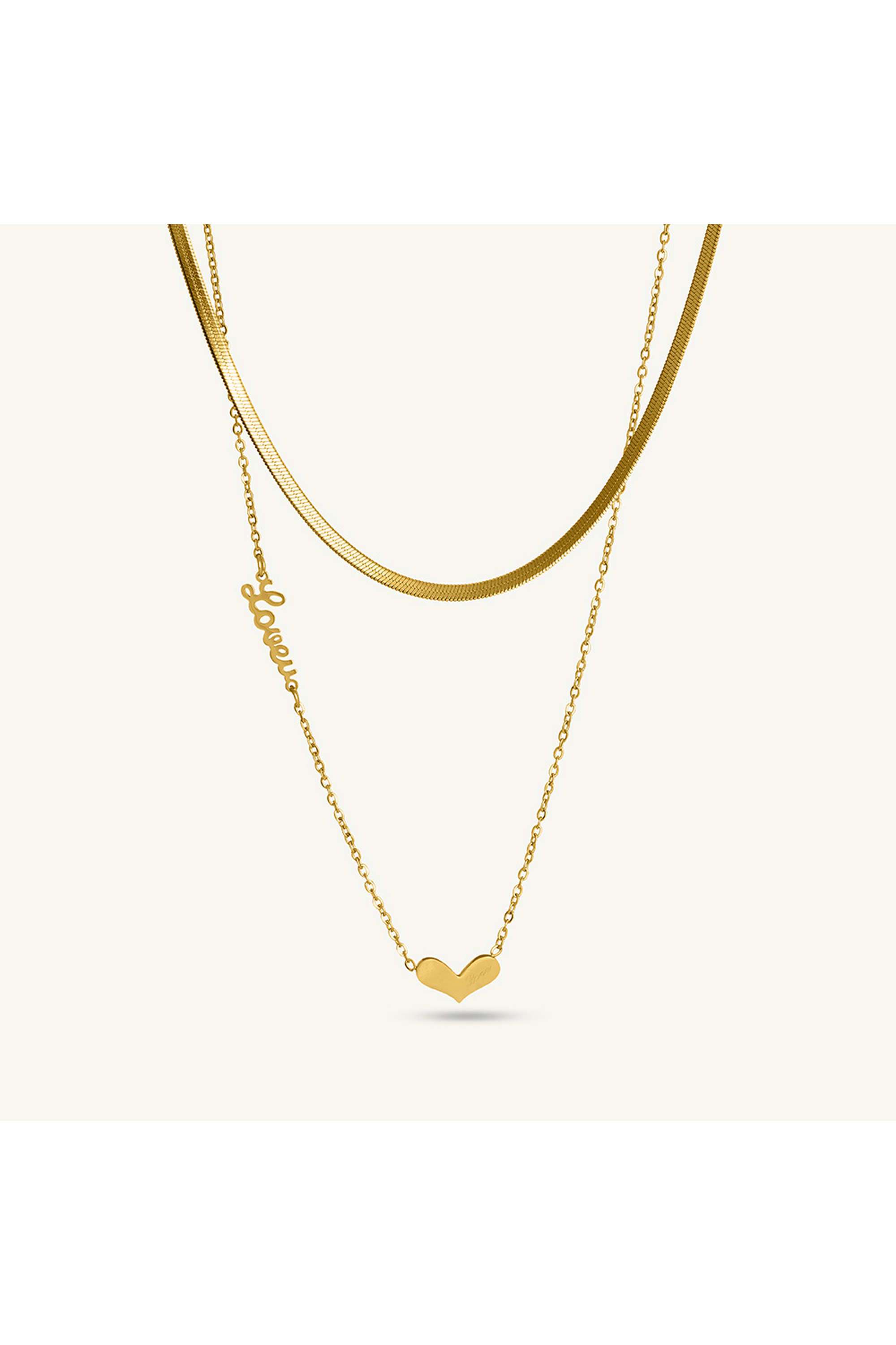 Layered-Love-Necklace-for-Womens---Waterproof-&-Anti-Tarnish