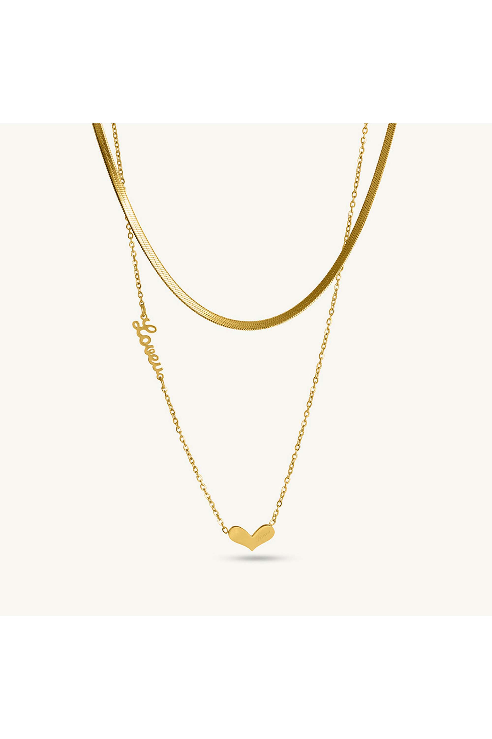 Layered-Love-Necklace-for-Womens---Waterproof-&-Anti-Tarnish