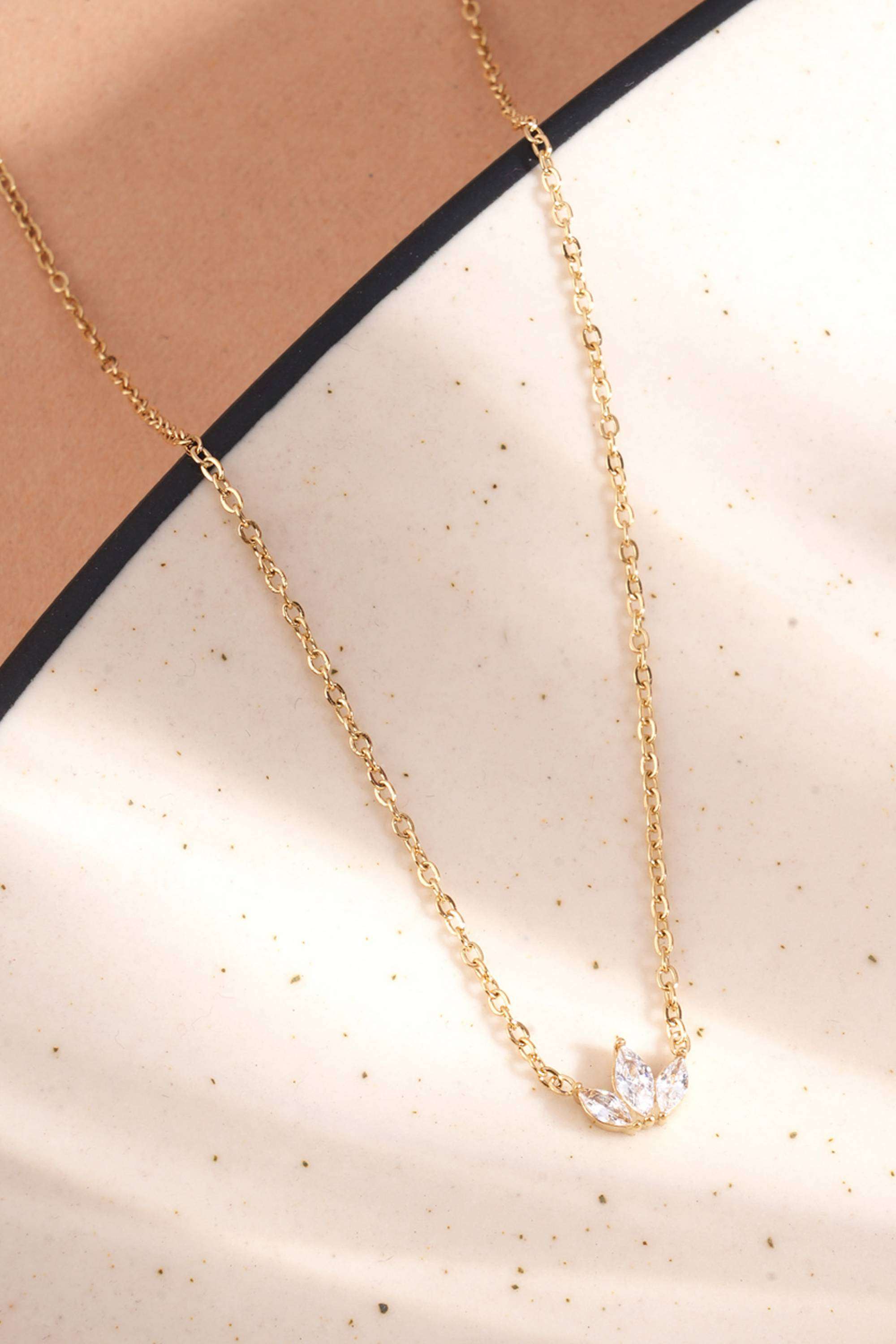 Crystal-Cushion-Cut-Pendant-for-Women---Waterproof-&-Anti-Tarnish