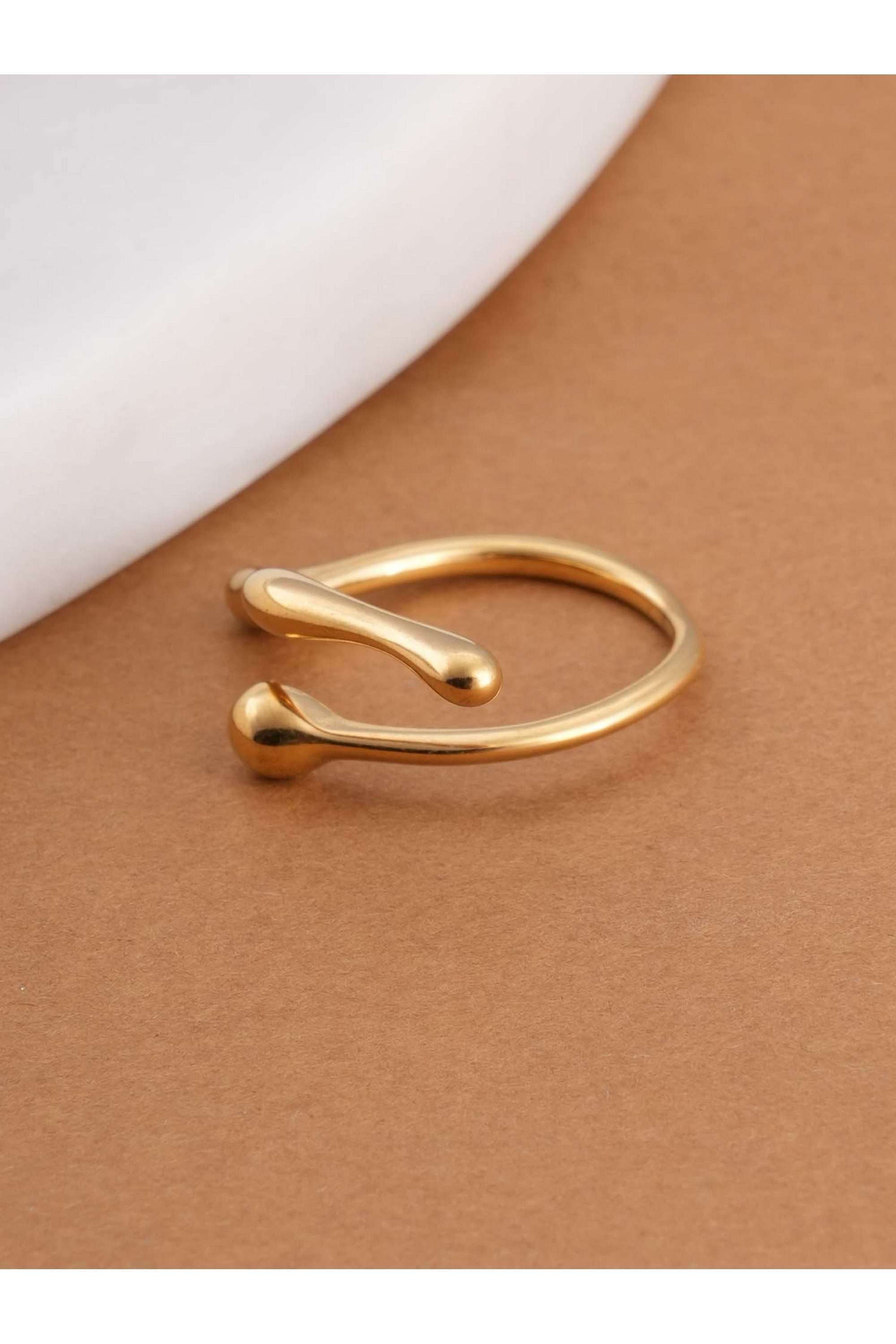 Line-n-Ball-Gold-Ring-for-Womens-(Size--A)---Waterproof-&-Anti-Tarnish