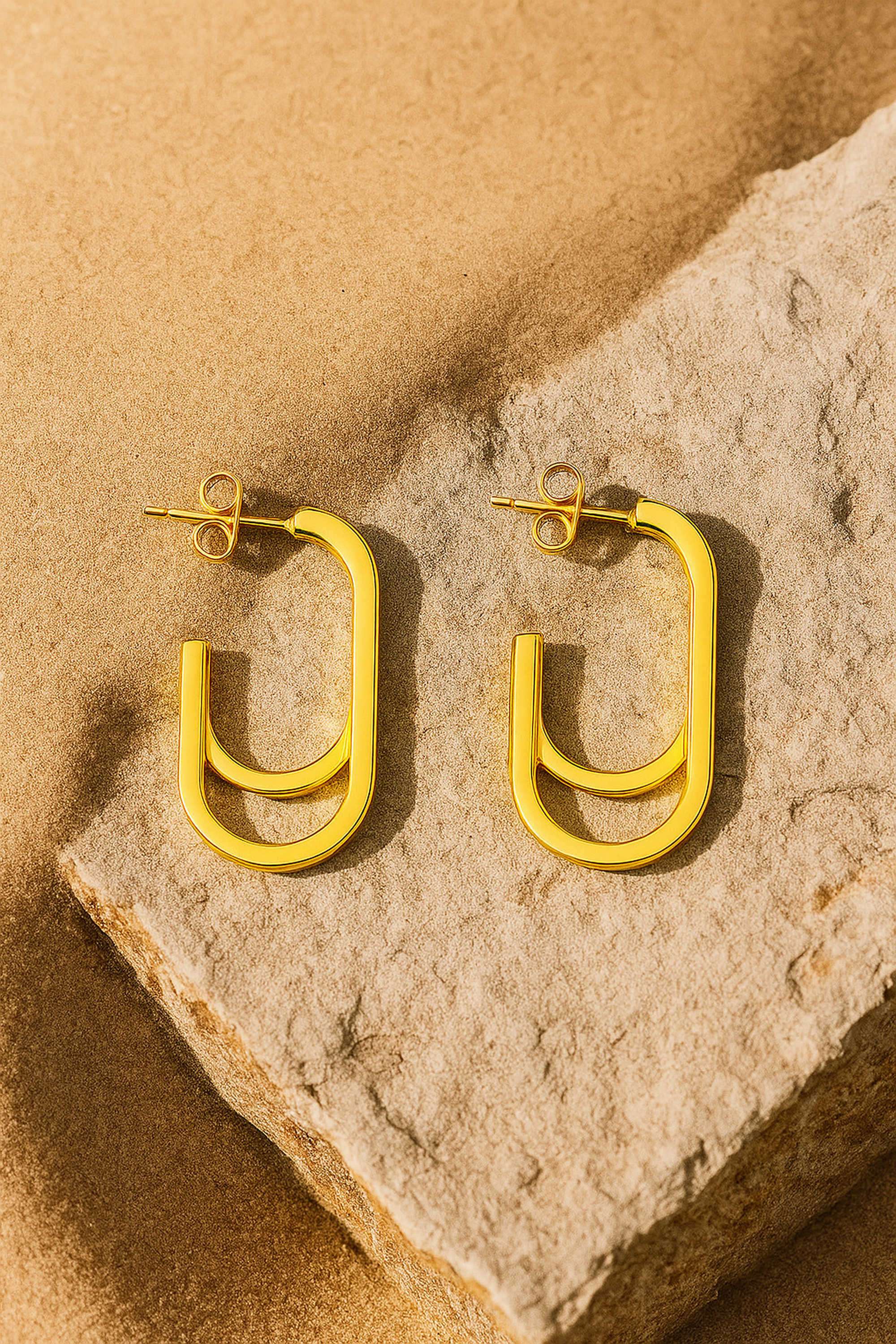 Brass-Casual-Wear-Women-Premium-Geometric-Earrings