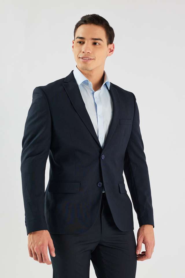 Solid-Polyester-Slim-Fit-Men-s-Formal-Wear-Blazer