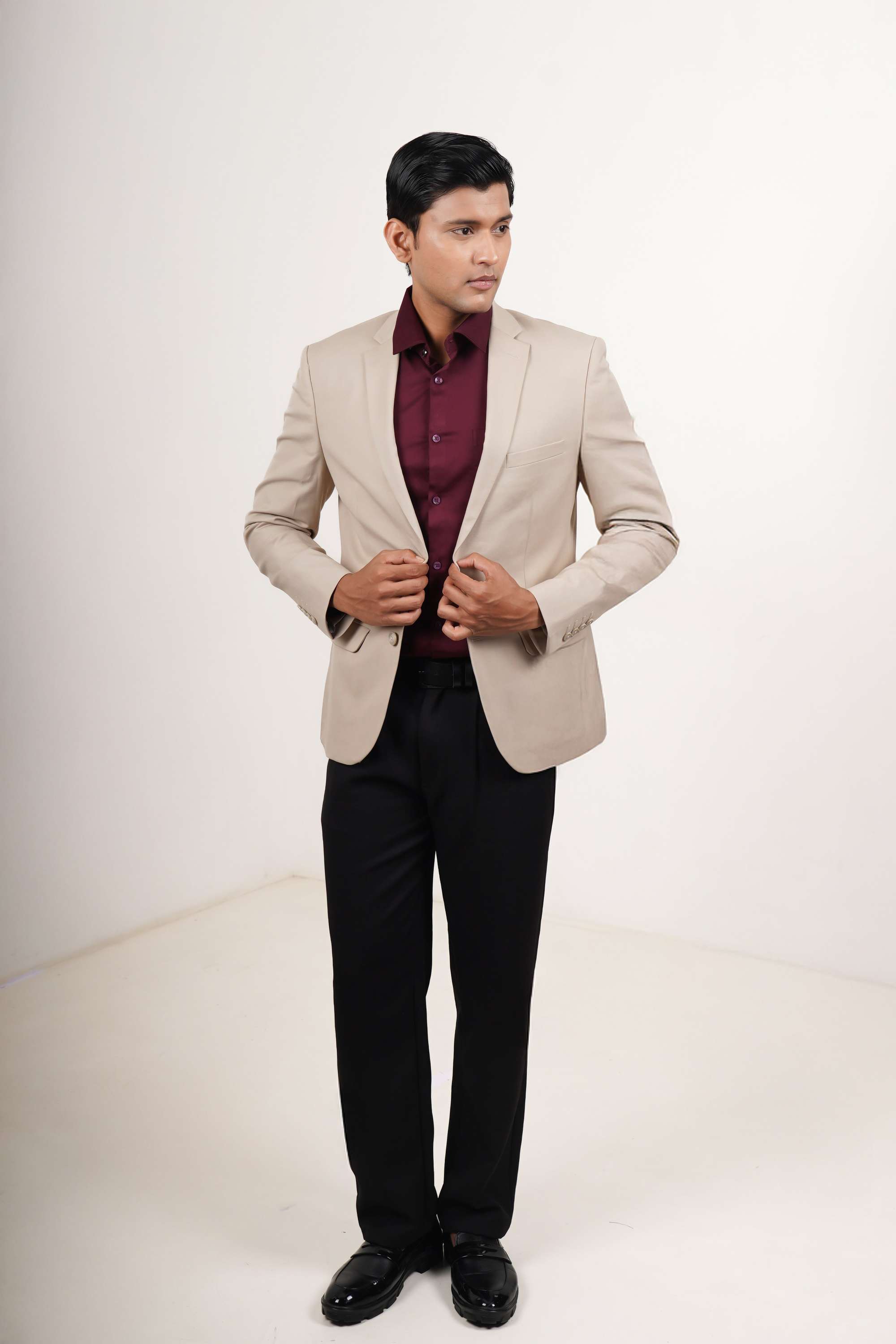 Textured-Polyester-Slim-Fit-Men-s-Formal-Blazer