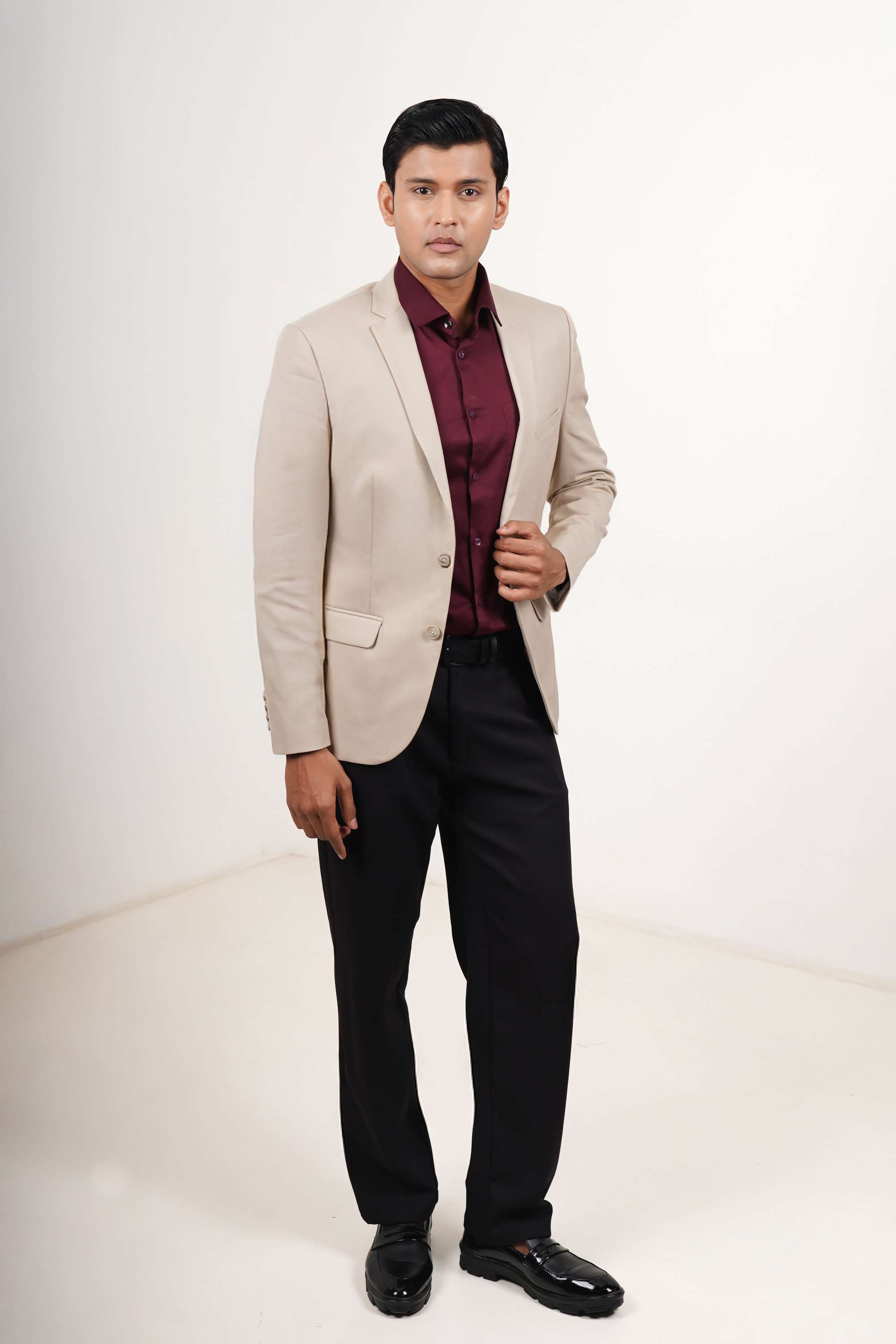 Textured-Polyester-Slim-Fit-Men-s-Formal-Blazer