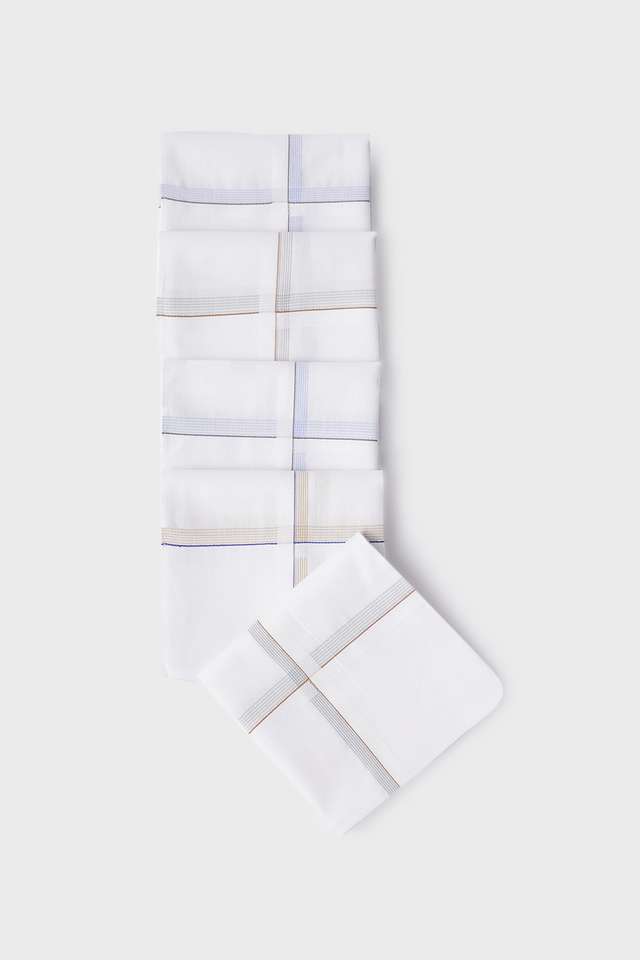 Cotton-Men-s-Handkerchief-White-Pack-of-5