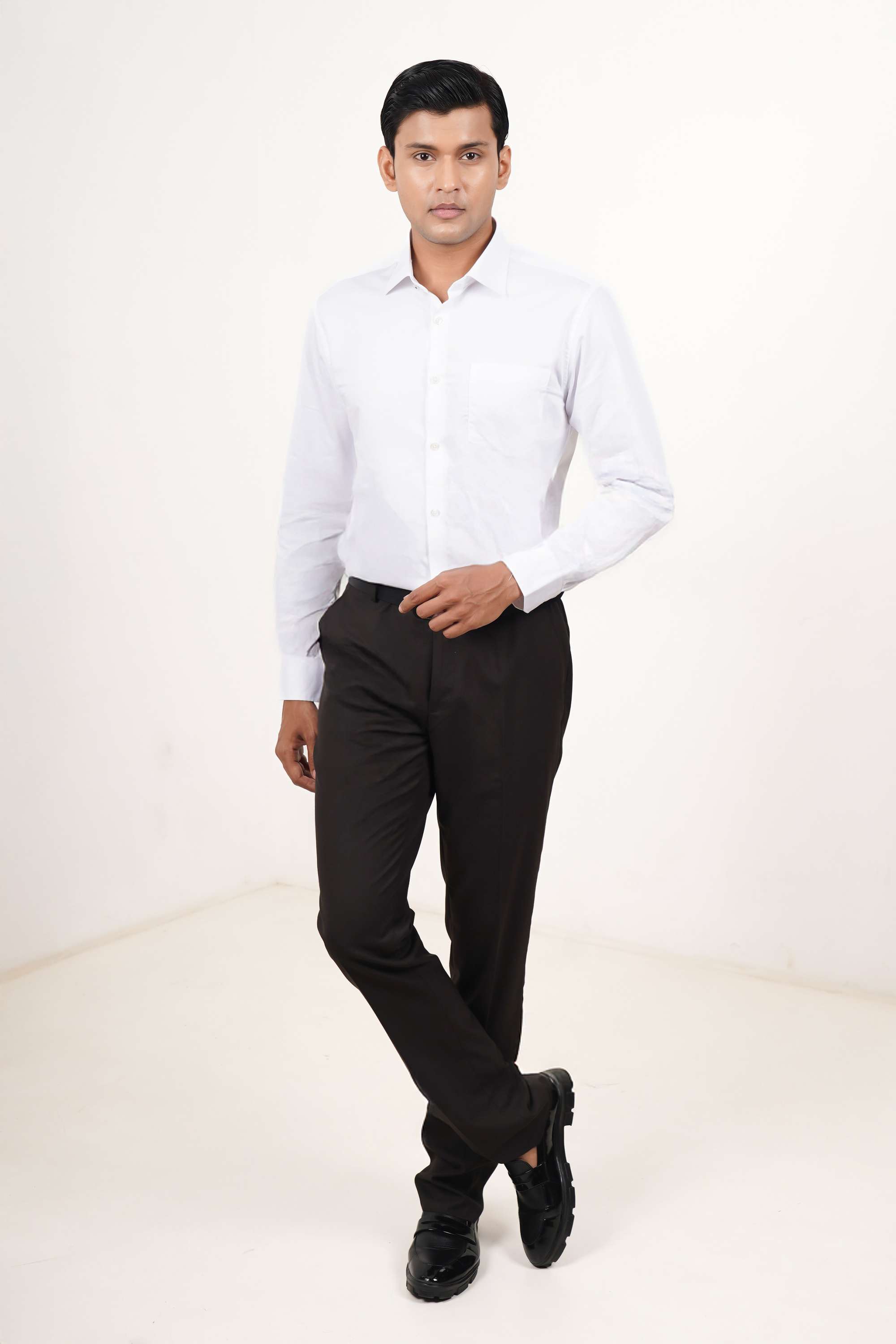 Textured-Blended-Fabric-Slim-Fit-Men-s-Formal-Trousers