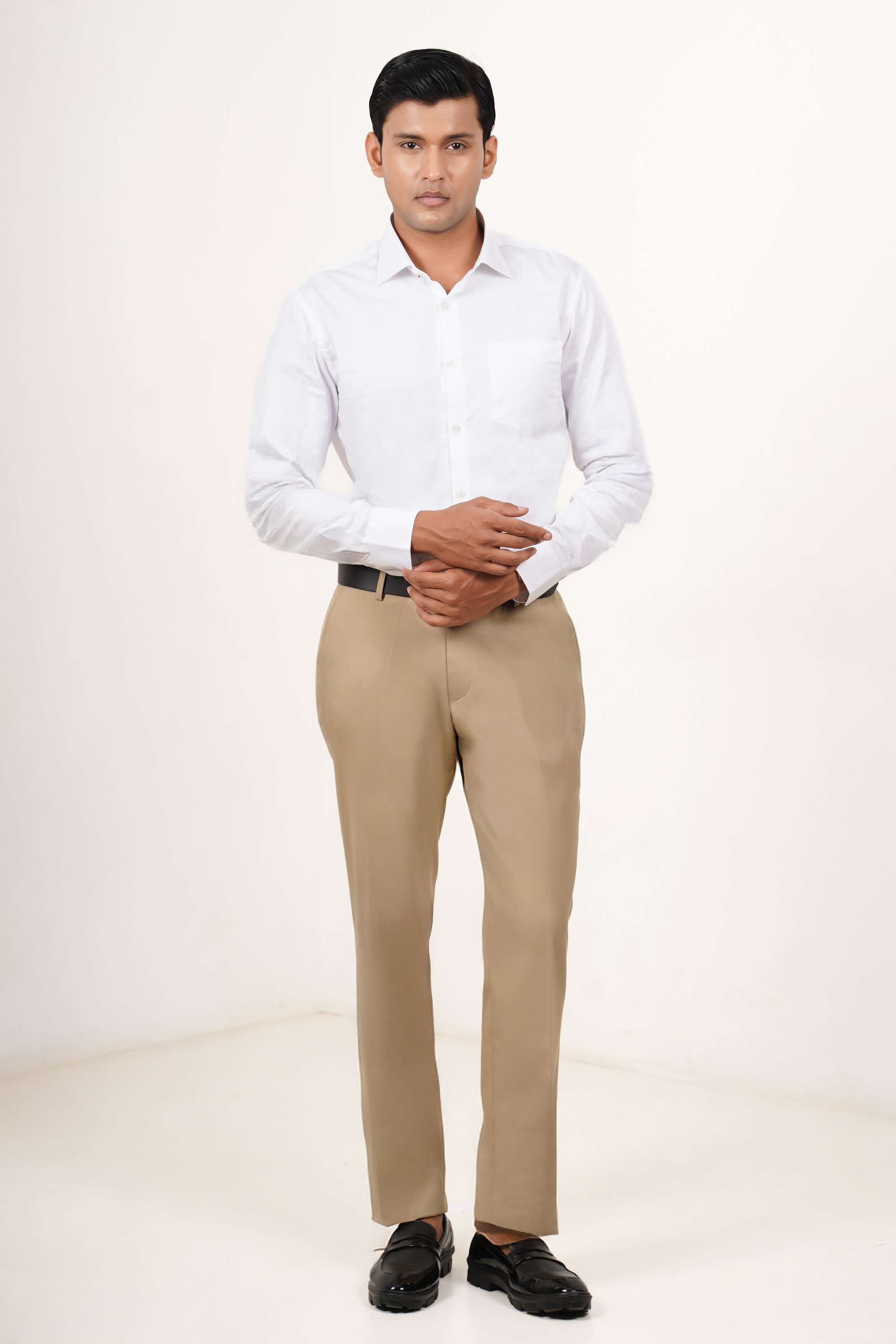 Textured-Blended-Fabric-Slim-Fit-Men-s-Formal-Trousers