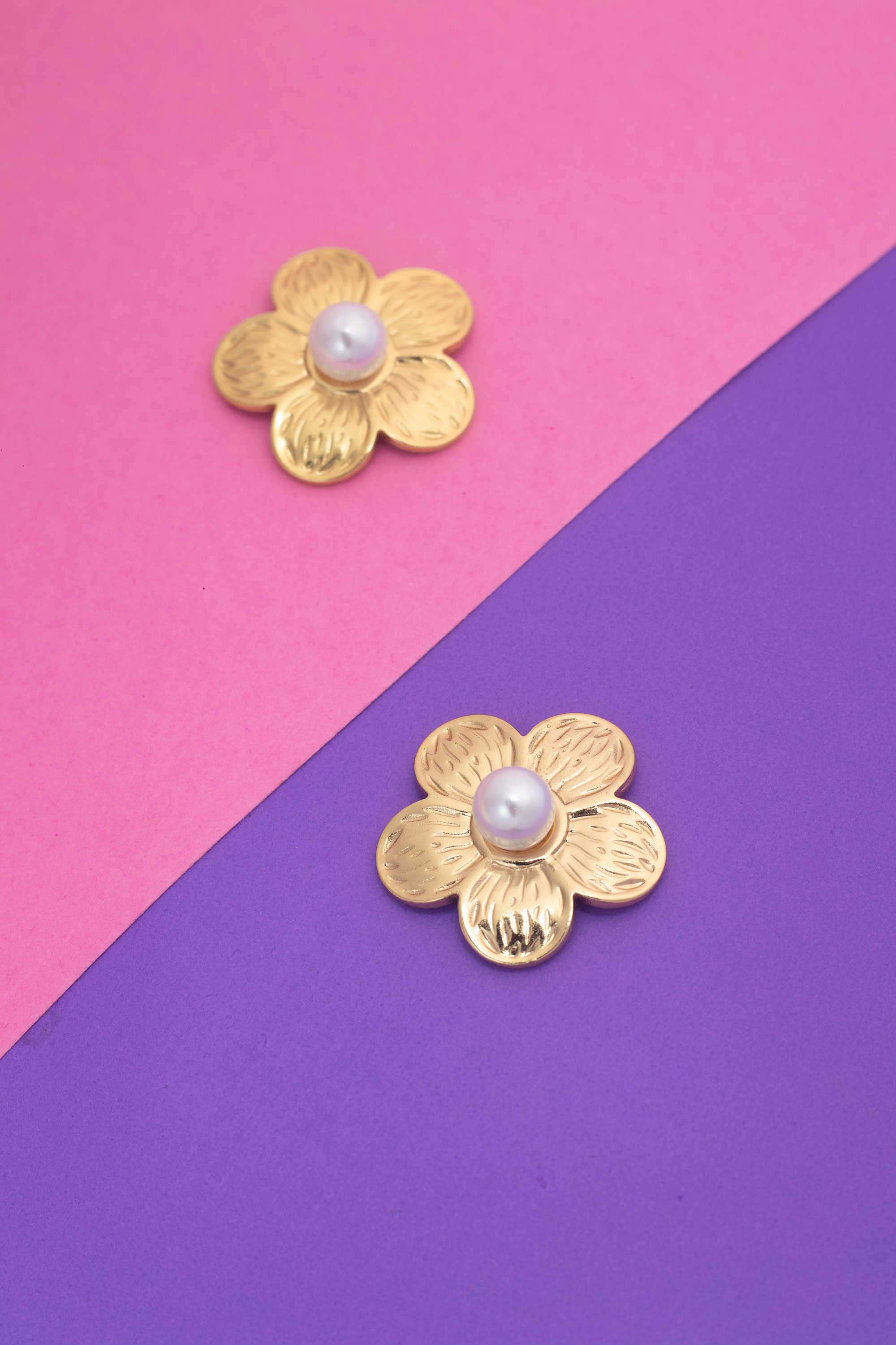 Stud-Stainless-Steel-Casual-Wear-Women-Earrings
