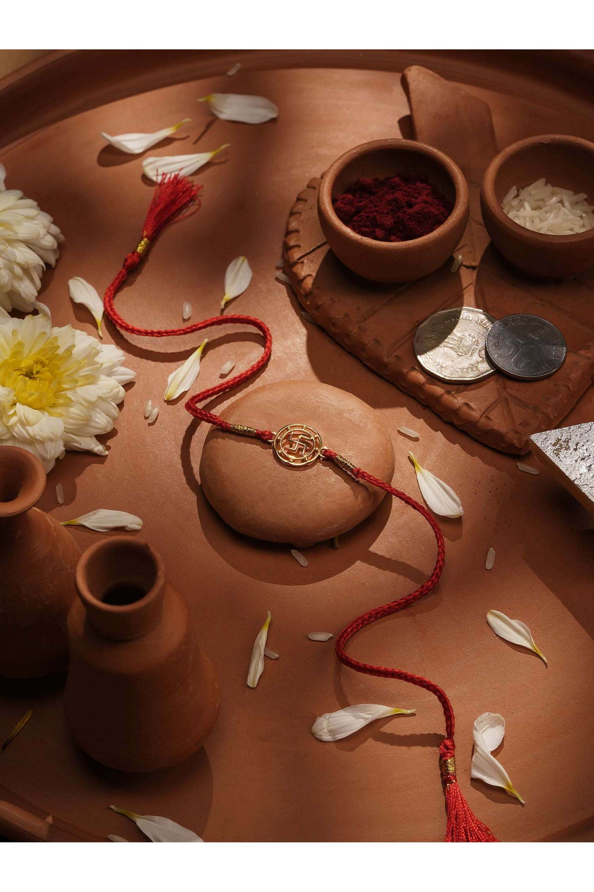 925-Sterling-Silver-Golden-Swagstik-Rakhi-for-Brother-for-Rakshabandhan