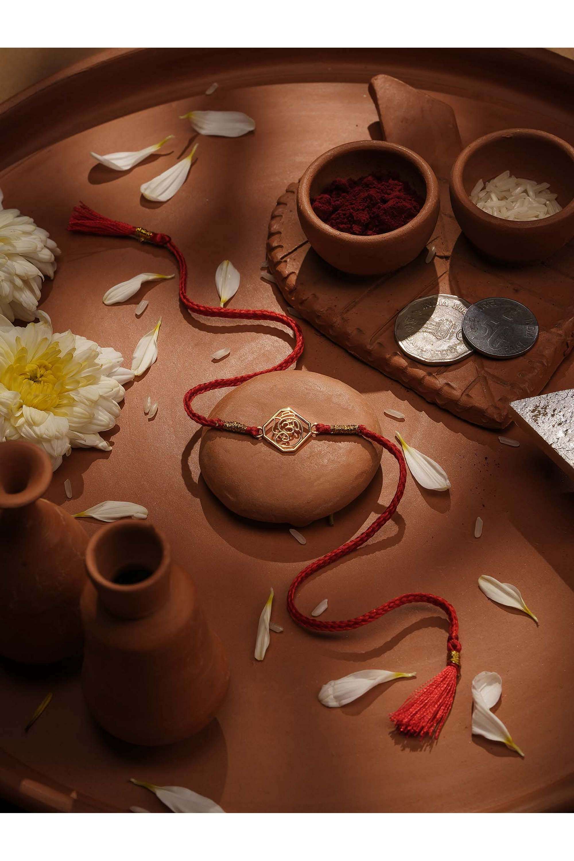 925-Sterling-Silver-Om-Ganesha-Rakhi-for-Brother-for-Rakshabandhan