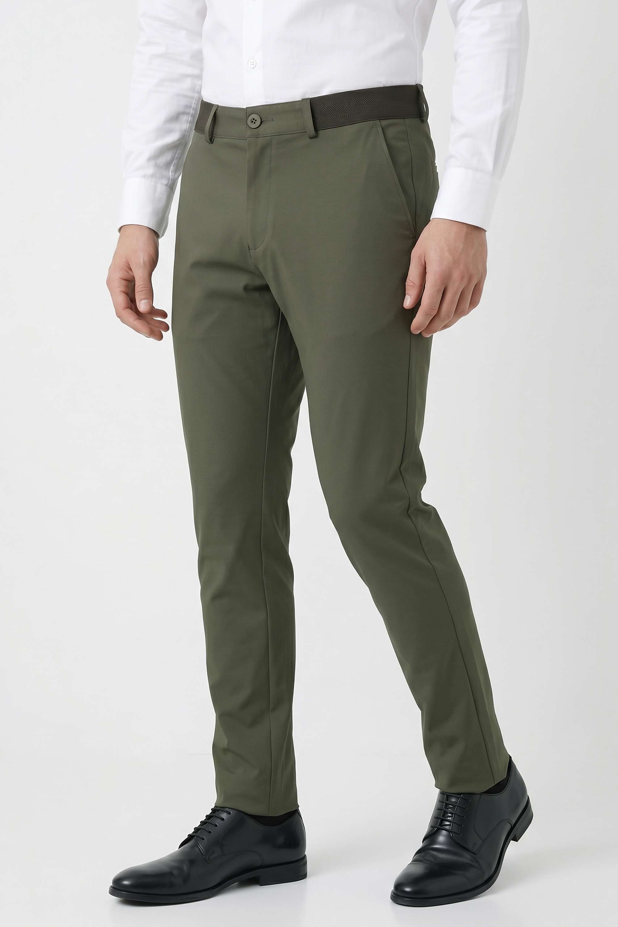 Solid-Rayon-Slim-Fit-Men-s-Trousers