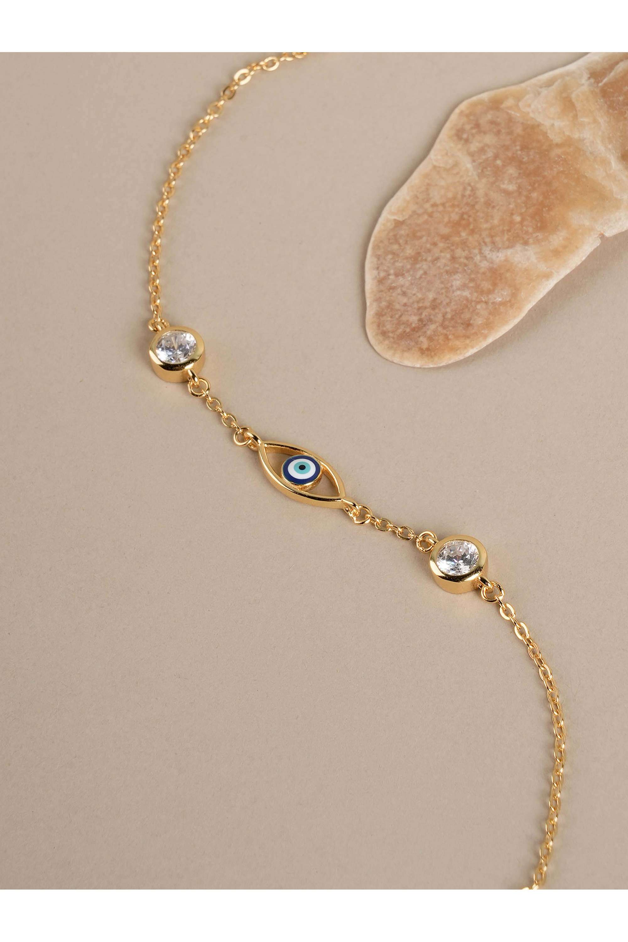 925-Sterling-Silver-Evil-Eye-Zeinth-Womens-Bracelet