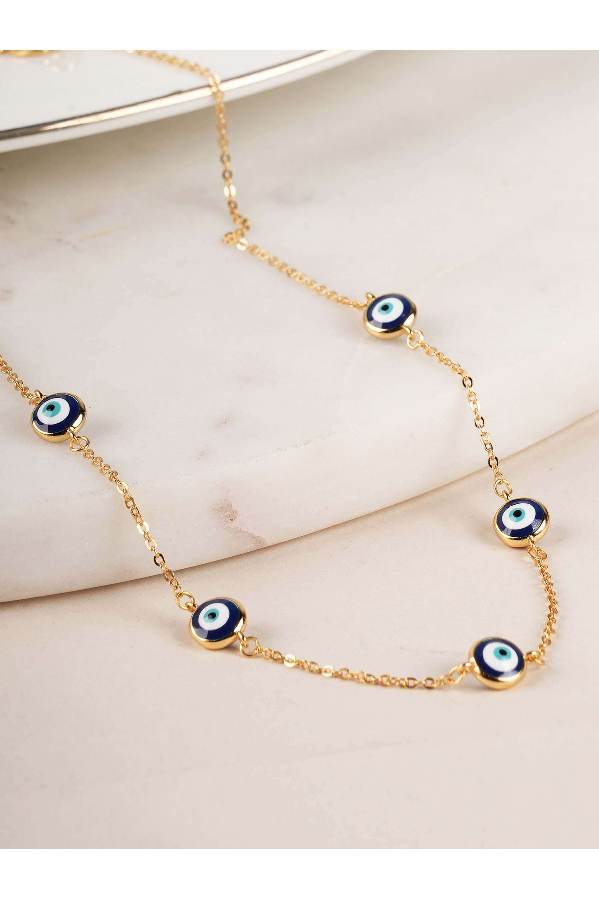 925-Sterling-Silver-Evil-Eye-Station-Necklace-for-Womens