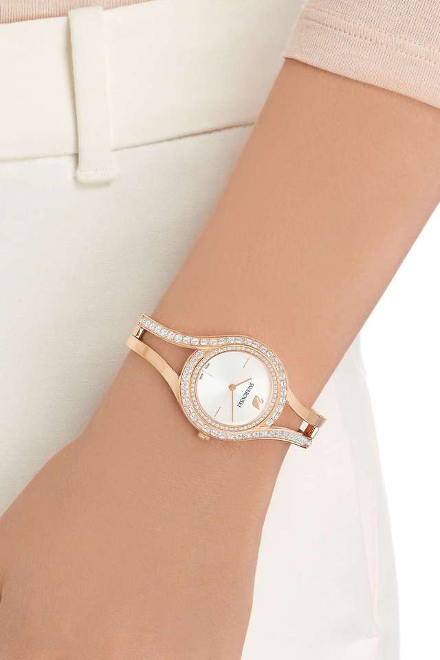 Buy Swarovski Rose Gold Eternal 30 mm Rose Gold Dial Metal