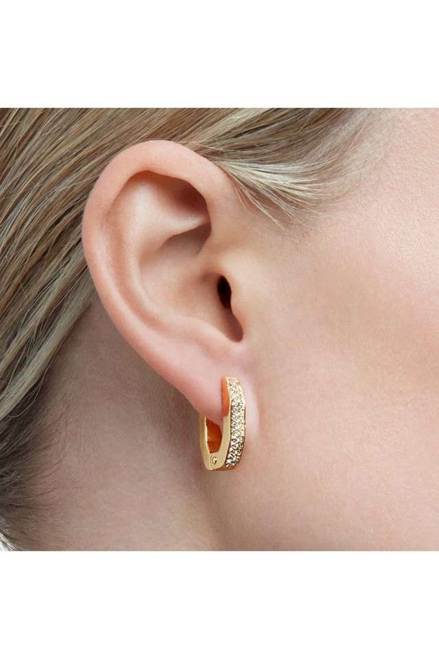 Crystal-Stylish-Womens-Golden-Earrings