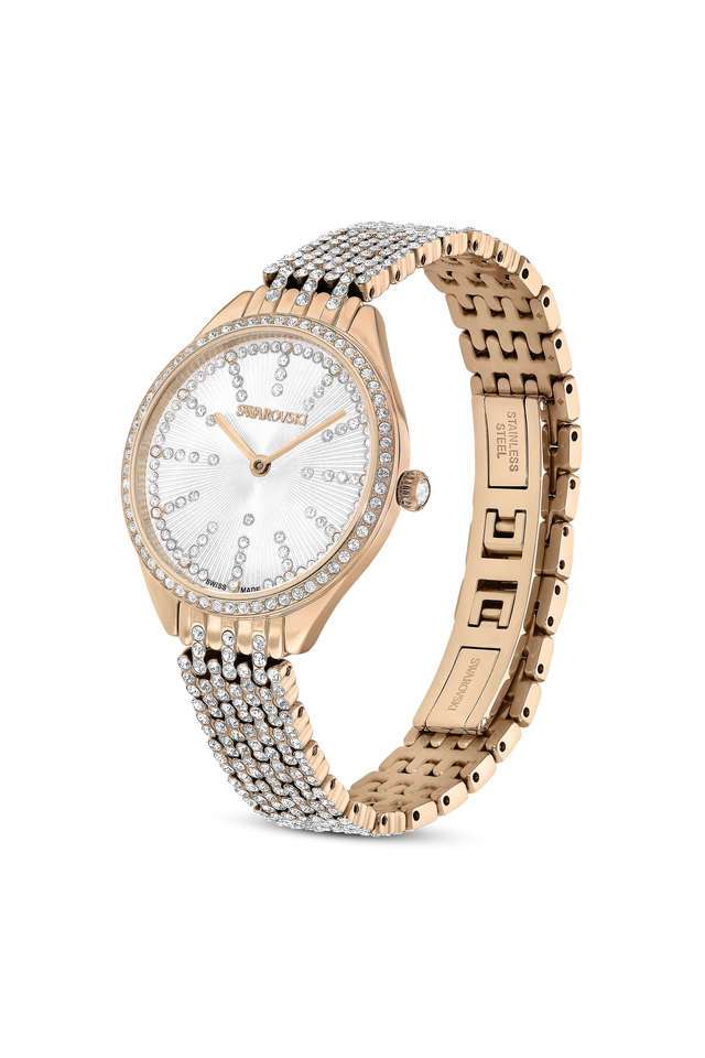 Buy Swarovski NoColour Swarovski Attract 34 mm x 30 mm Rose Gold