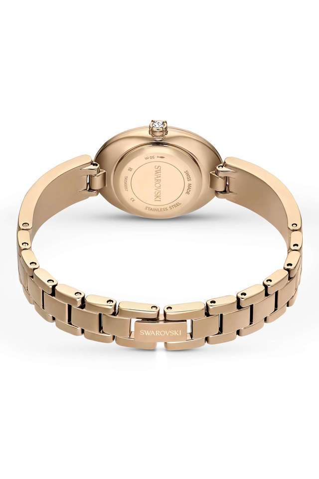 Swarovski ゴールド 腕時計 5416025 Buy Swarovski Black Crystal Rock Oval 29 mm x 26 mm Black