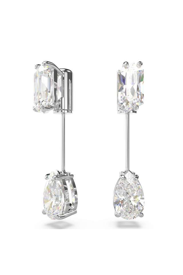 Mesmera-Bar-Earrings-Mixed-Cuts-White-Rhodium-Plated