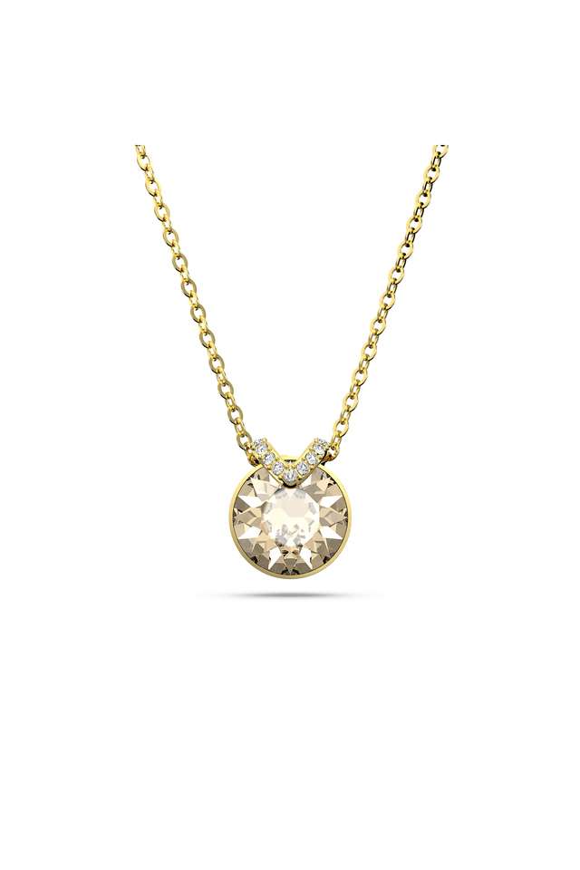 Stylish-Crystal-Gold-tone-Women-Necklace