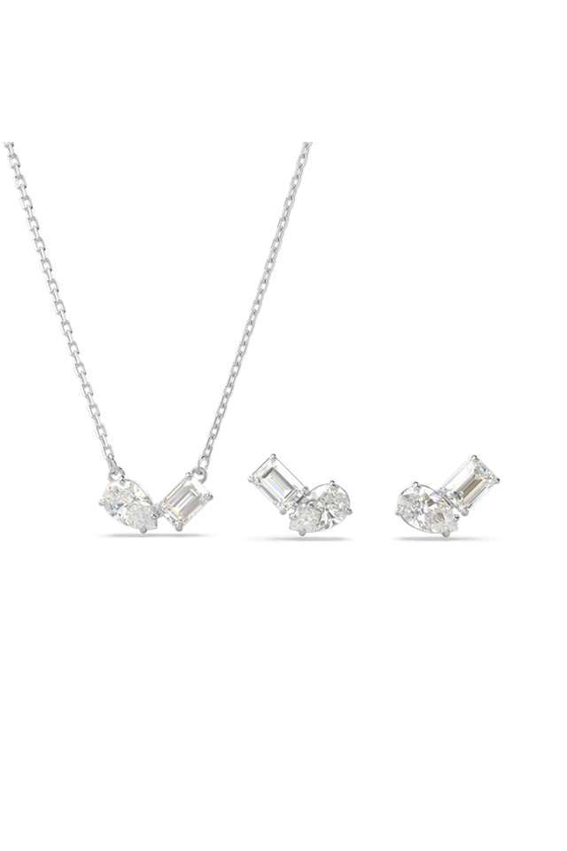 Mesmera-Stylish-Rhodium-Plated-Western-Women-s-Jewellery-Set