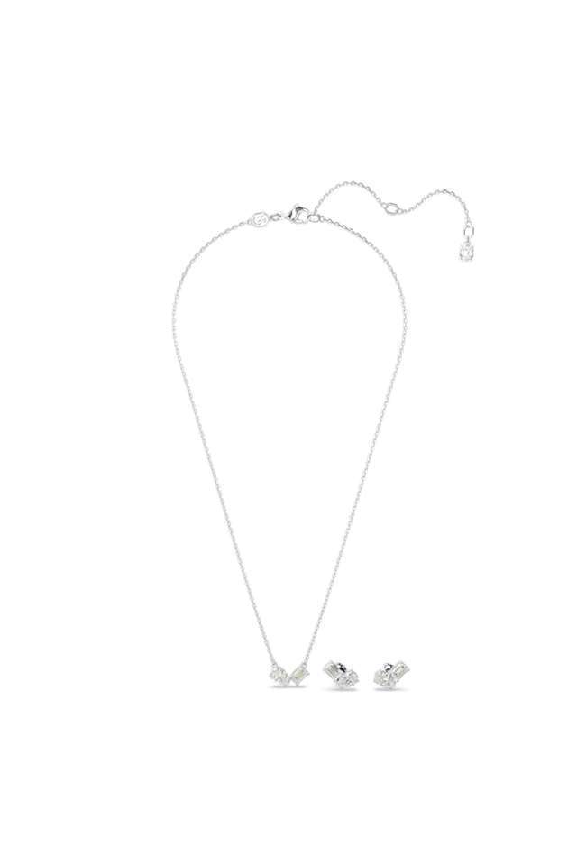 Mesmera-Stylish-Rhodium-Plated-Western-Women-s-Jewellery-Set