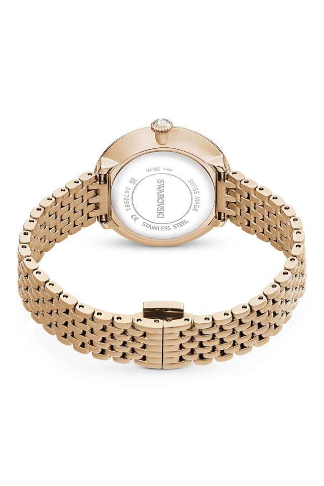 Buy Swarovski Rose Gold Certa 30.5 mm Rose Gold Dial Metal