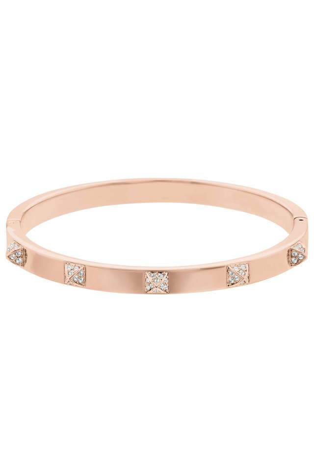 Tactic-Bangle-White-Rose-Gold-Tone-Finish
