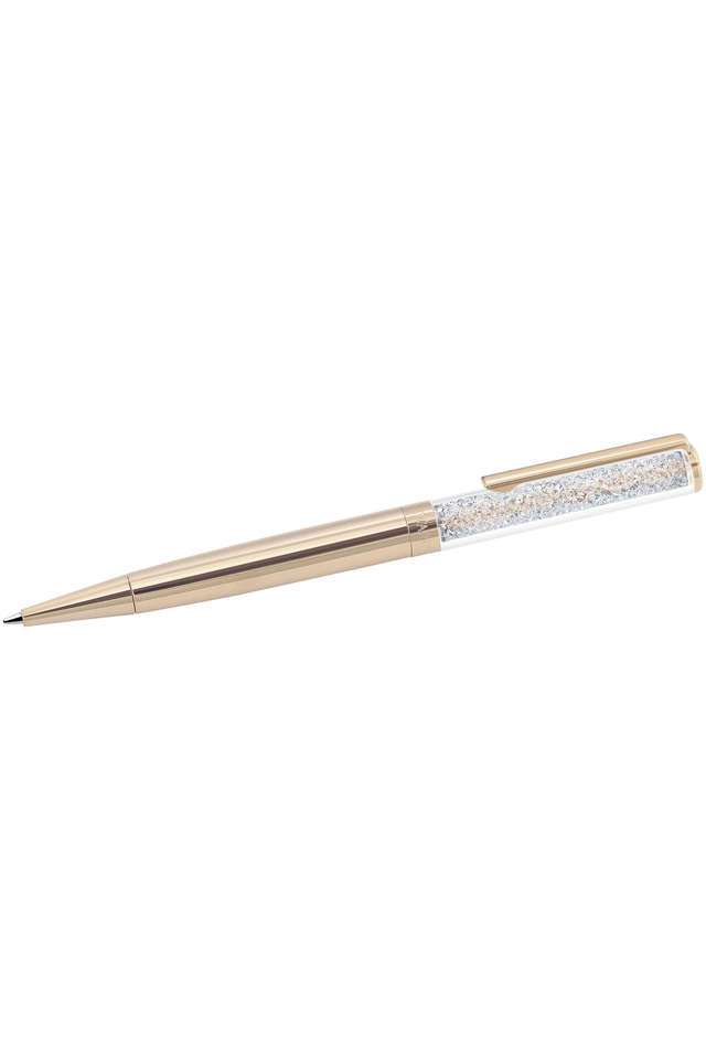 Crystalline-Ballpoint-Pen -Rose-Gold-Tone -Rose-Gold-Tone-Plated