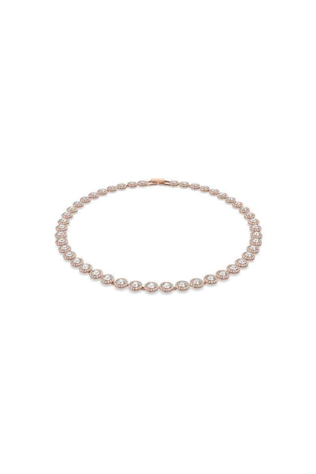 Angelic-Necklace-Round-Cut-White-Rose-Gold-Tone-Plated