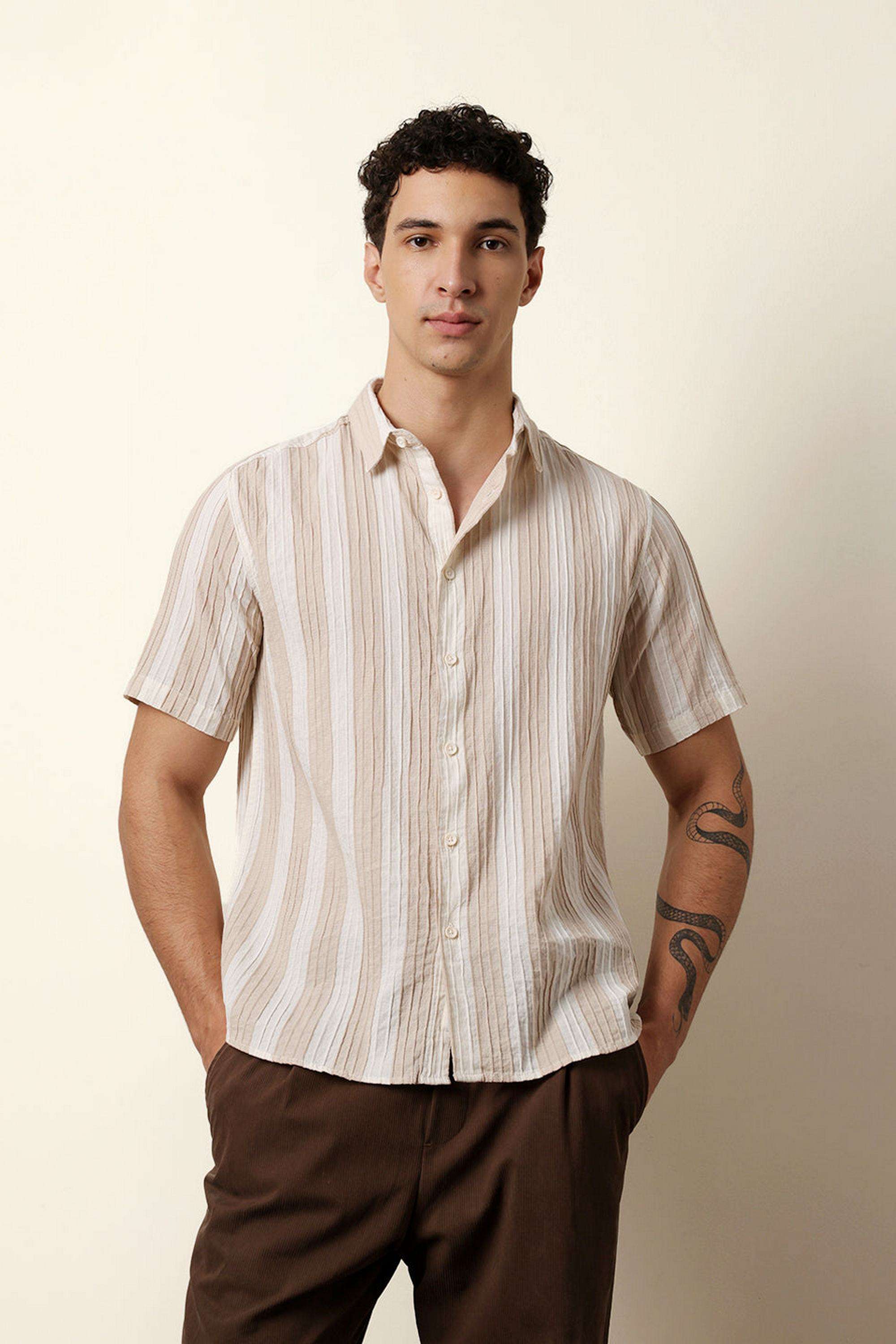 Stripes-Cotton-Blend-Regular-Fit-Men-s-Casual-Shirt