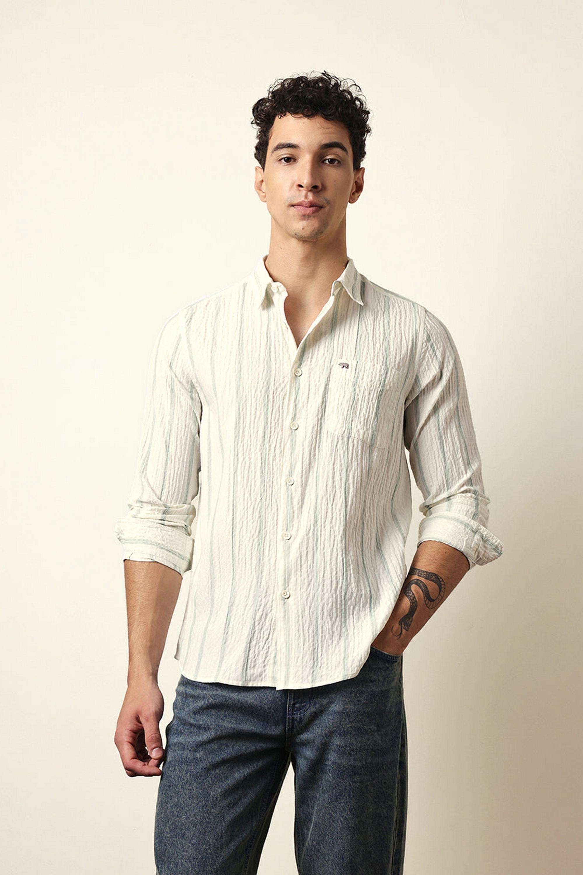 Stripes-Cotton-Blend-Regular-Fit-Men-s-Casual-Shirt