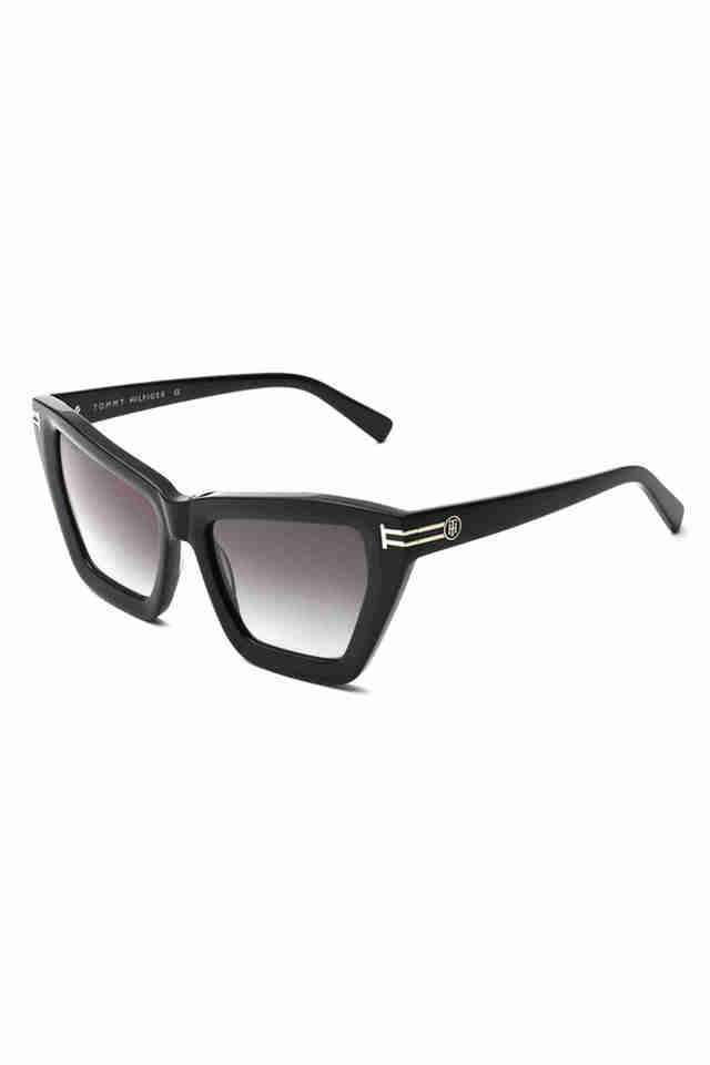 Women-Full-Rim-Non-Polarized-Round-Sunglasses-1540-C1-54-S-with-Case