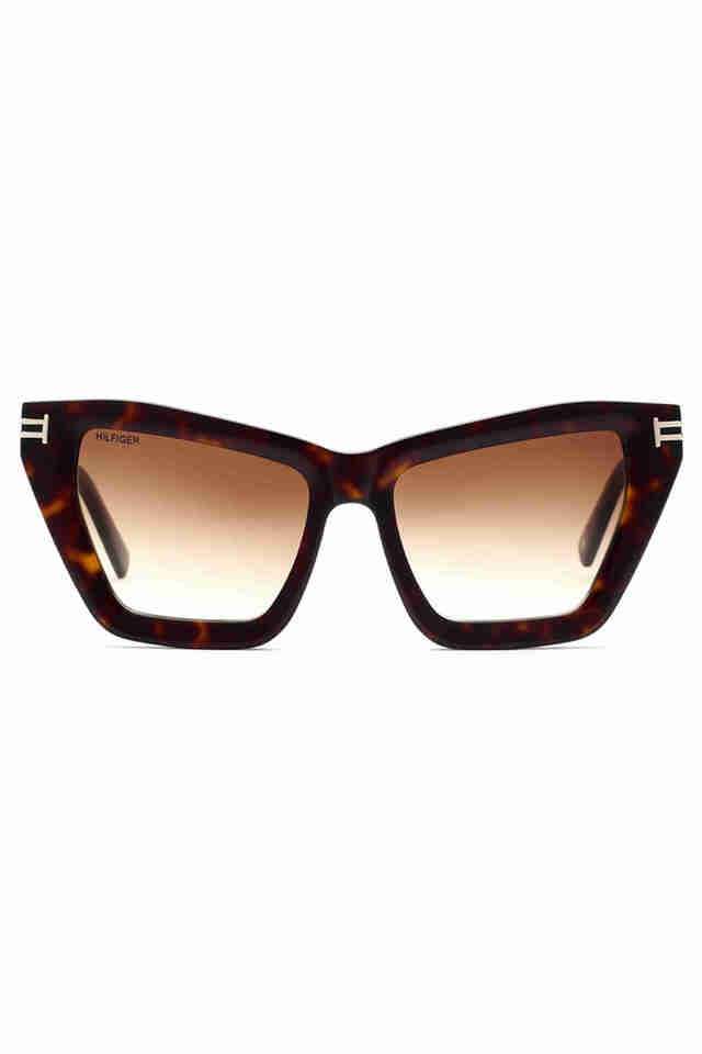 Women-Full-Rim-Non-Polarized-Round-Sunglasses-1540-C2-54-S-with-Case