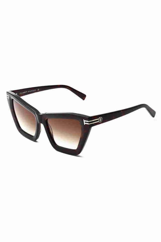 Women-Full-Rim-Non-Polarized-Round-Sunglasses-1540-C2-54-S-with-Case