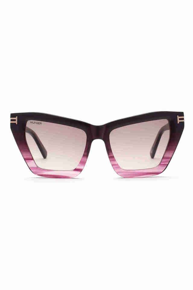 Women-Full-Rim-Non-Polarized-Round-Sunglasses-1540-C5-54-S-with-Case