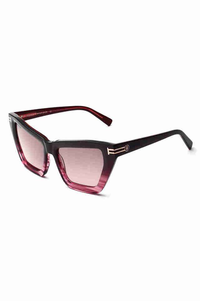 Women-Full-Rim-Non-Polarized-Round-Sunglasses-1540-C5-54-S-with-Case