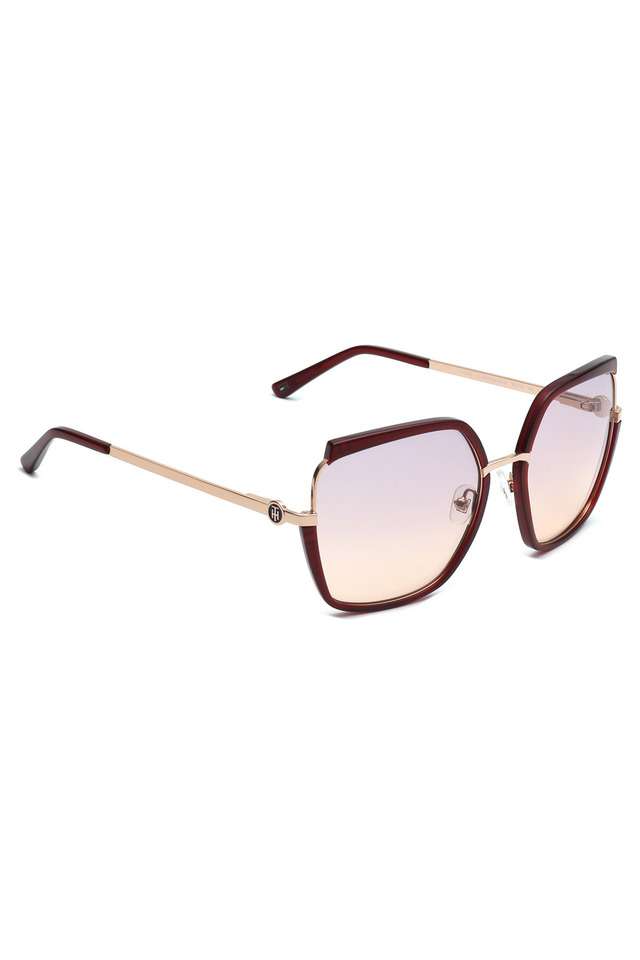 Women-Full-Rim-Non-Polarized-Round-Sunglasses---2608-C3-PINROGDBR-56-S-with-case