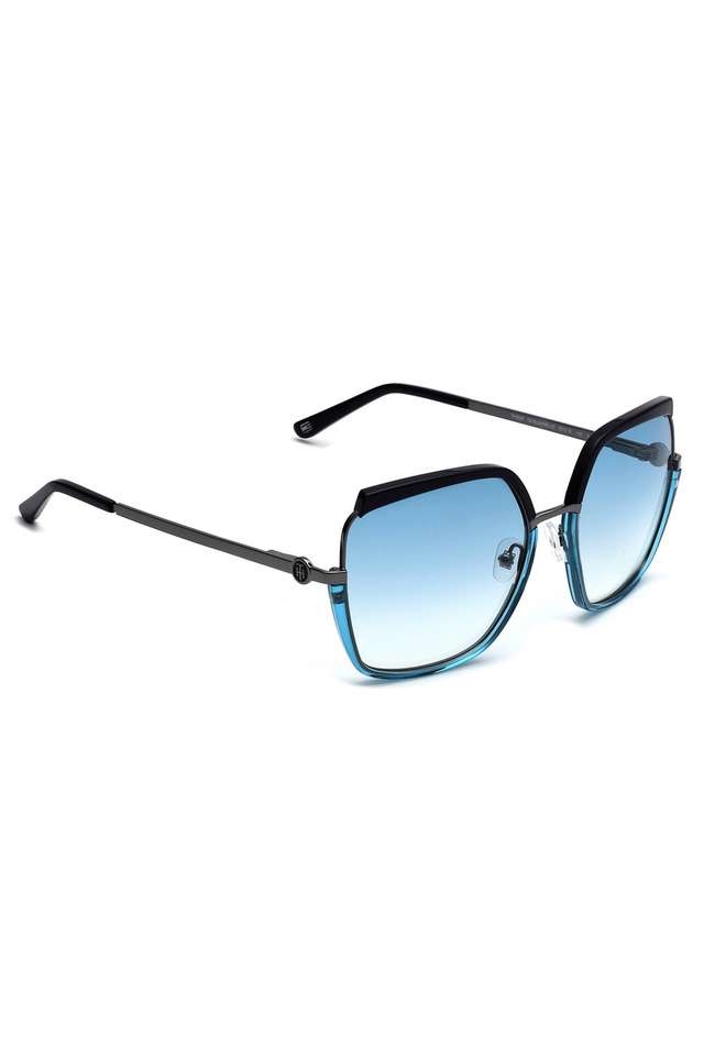 Women-Full-Rim-Non-Polarized-Round-Sunglasses---2608-C5-BLSIBL-56-S-with-case
